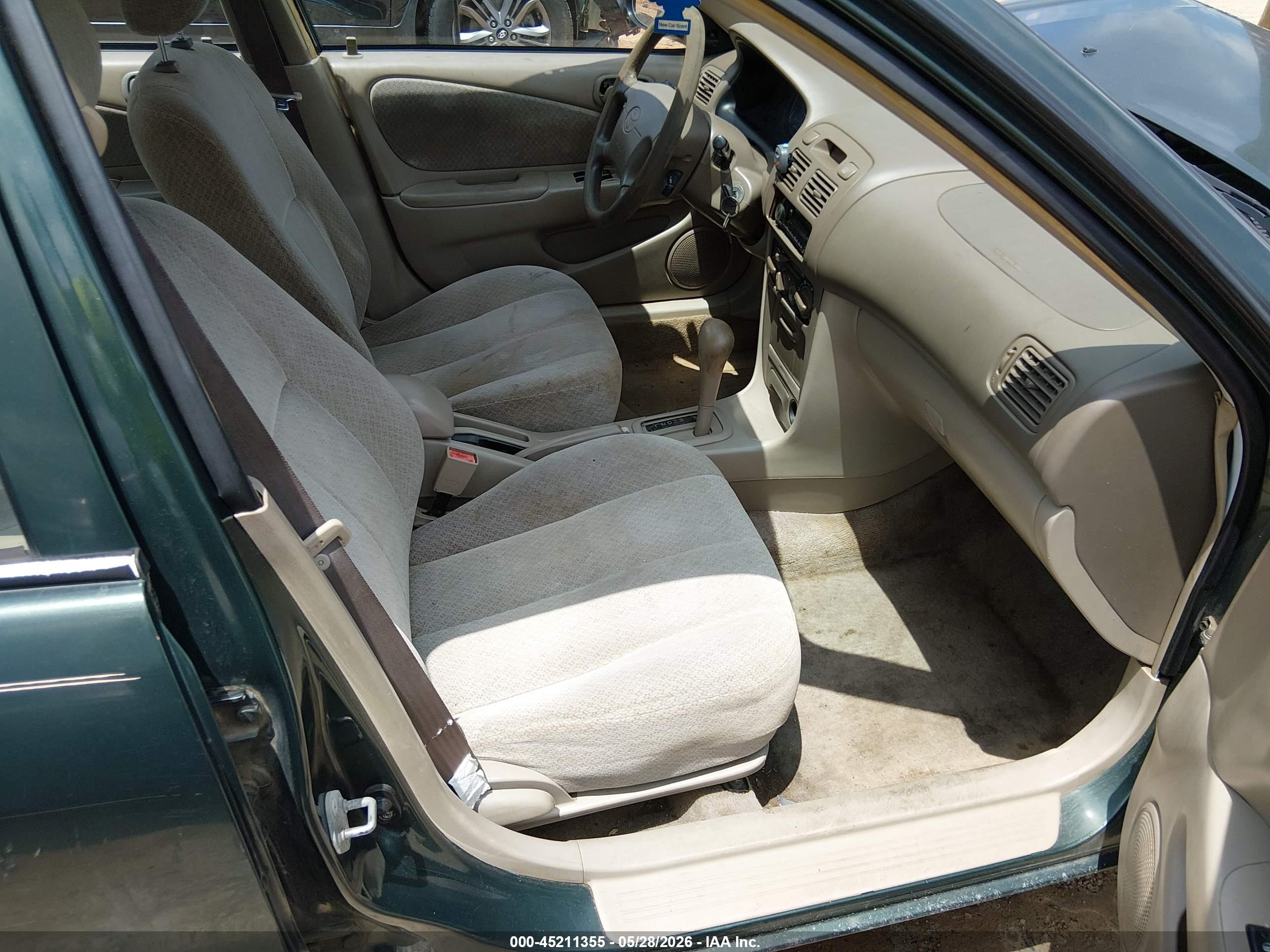 2000 Toyota Corolla Ce Зеленый vin: 2T1BR12E6YC266380