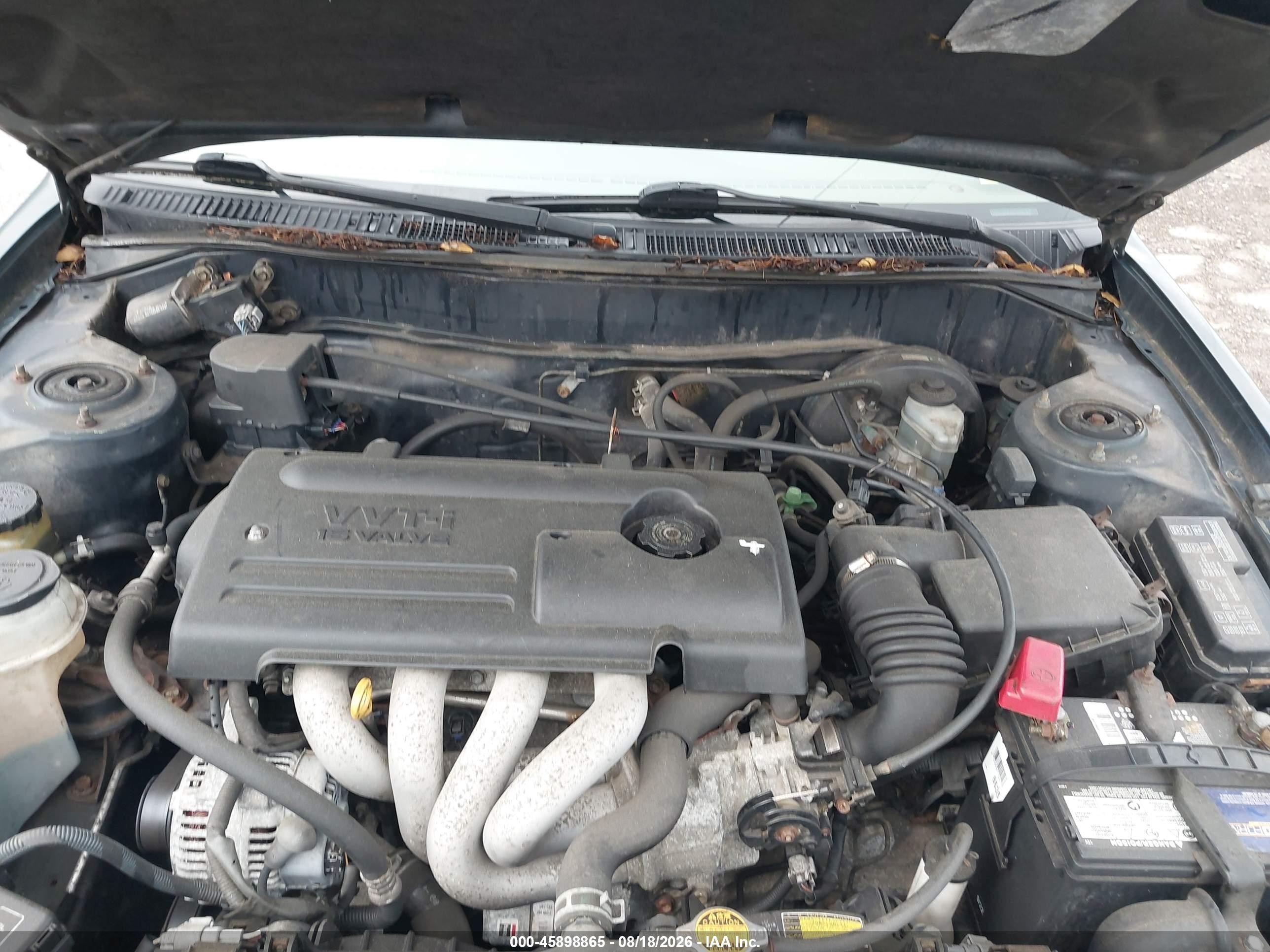 2000 Toyota Corolla Ce Green vin: 2T1BR12E6YC272213
