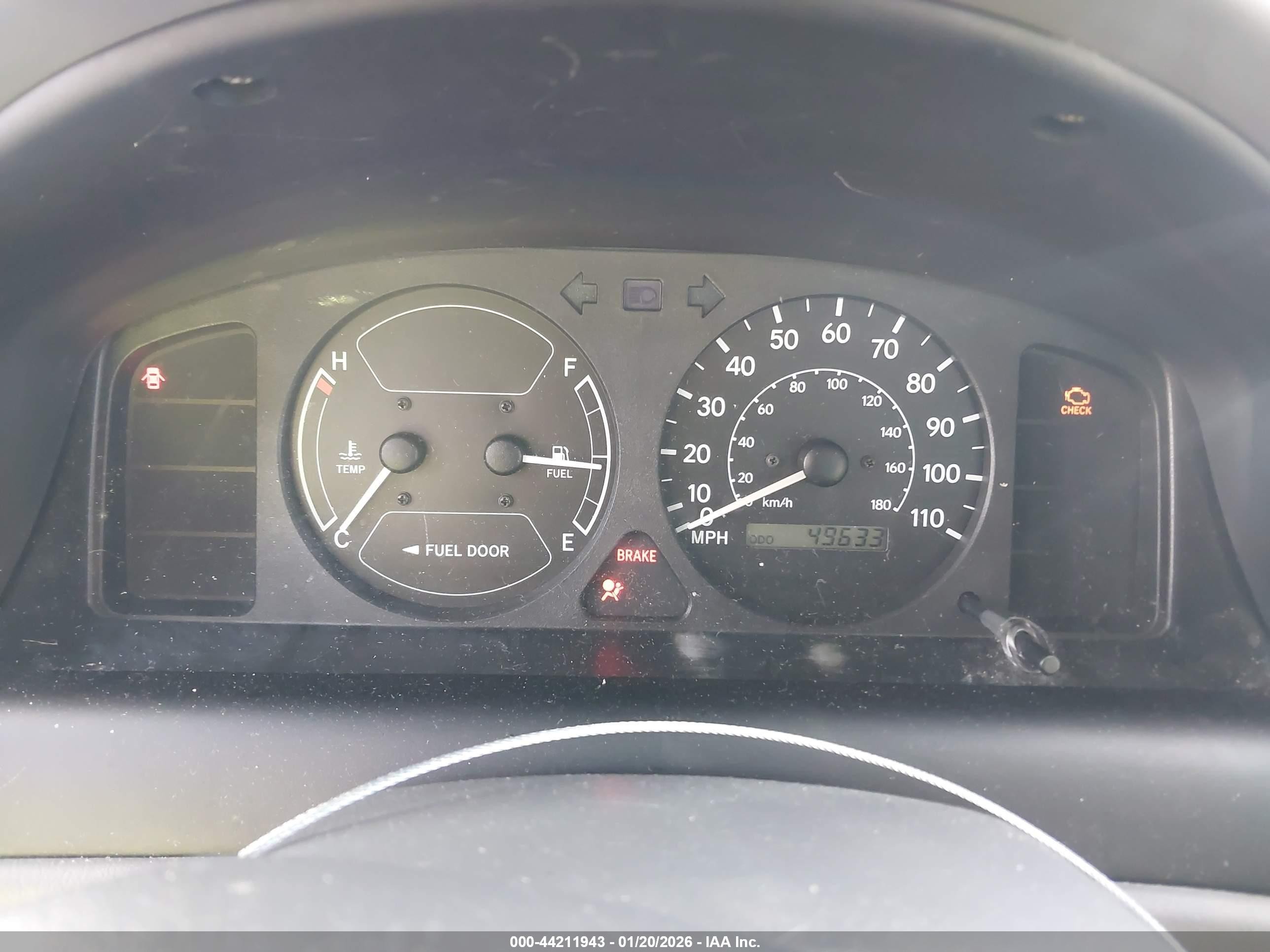 2000 Toyota Corolla Ce Blue vin: 2T1BR12E6YC363482