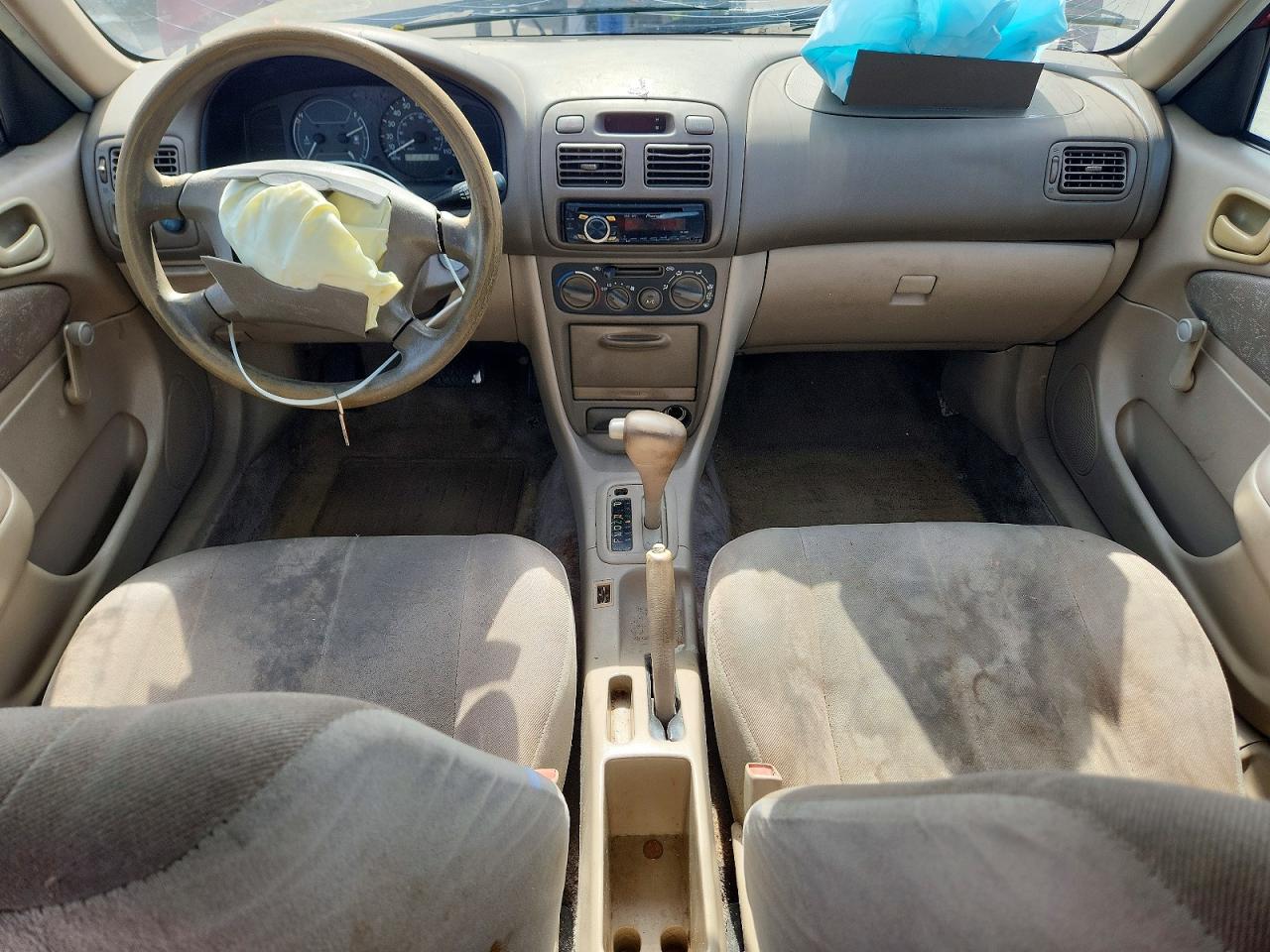 2000 Toyota Corolla Ve Red vin: 2T1BR12E6YC375180