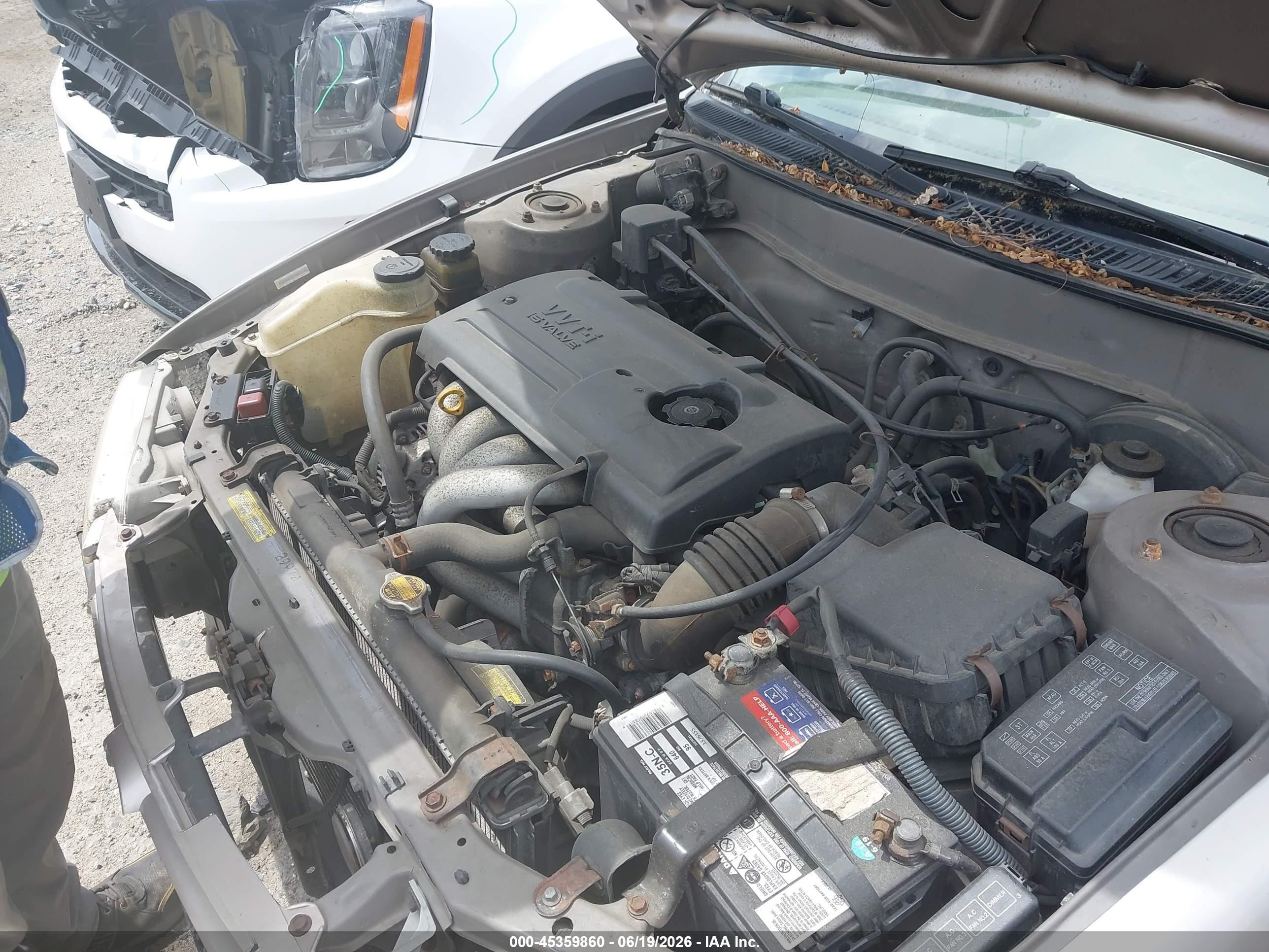 2001 Toyota Corolla Le Gray vin: 2T1BR12E71C442228