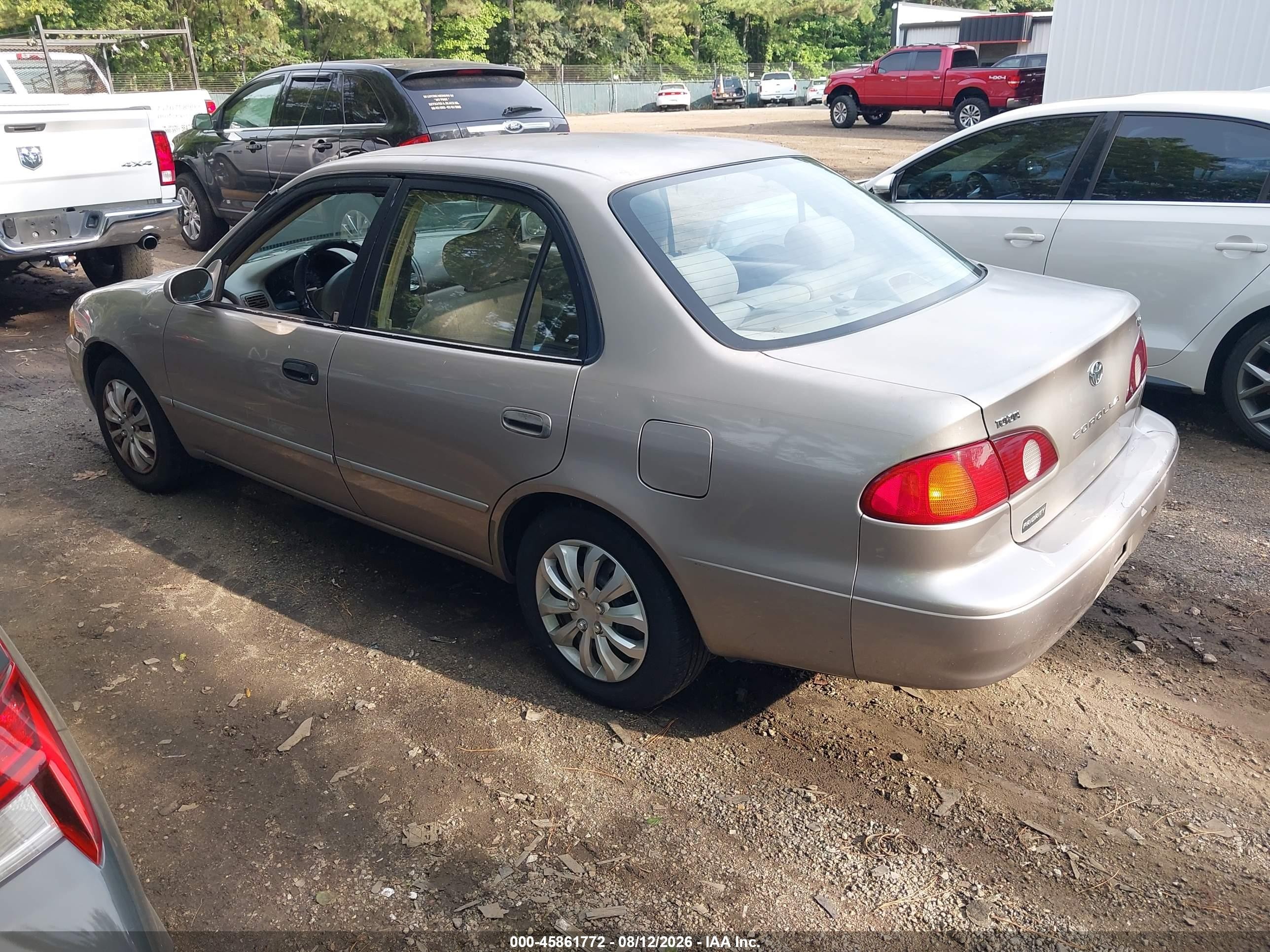 2002 Toyota Corolla Le Champagne vin: 2T1BR12E72C522565