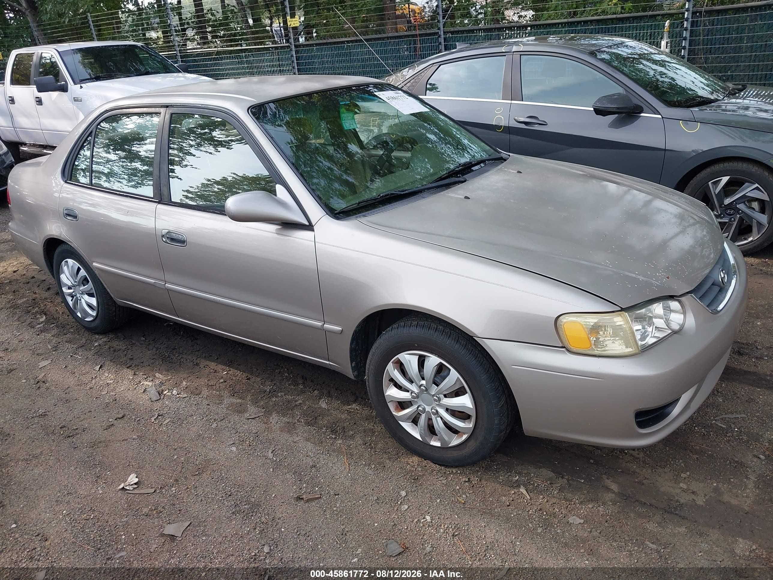 2002 Toyota Corolla Le Champagne vin: 2T1BR12E72C522565