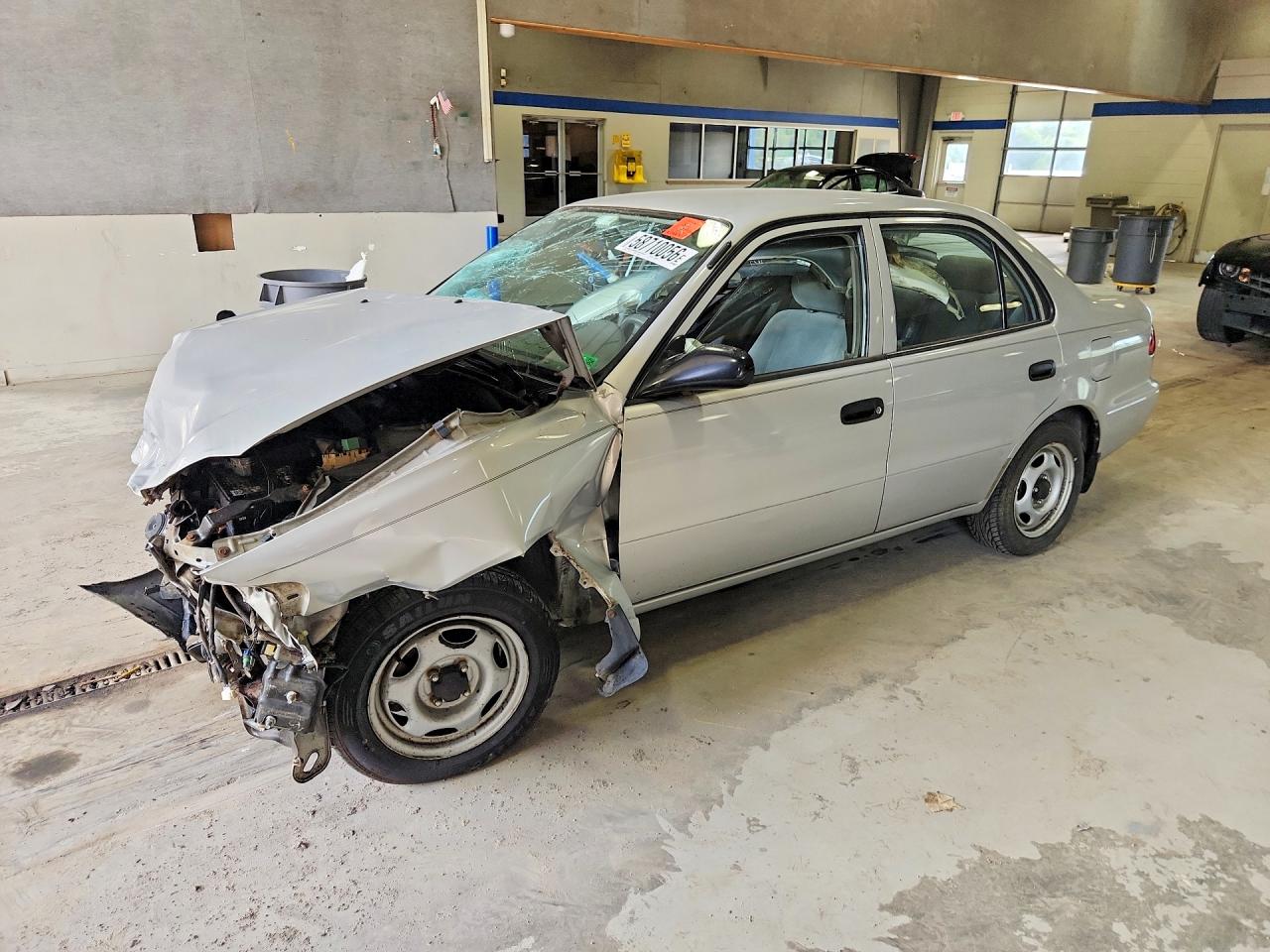 2002 Toyota Corolla Silver vin: 2T1BR12E72C571930