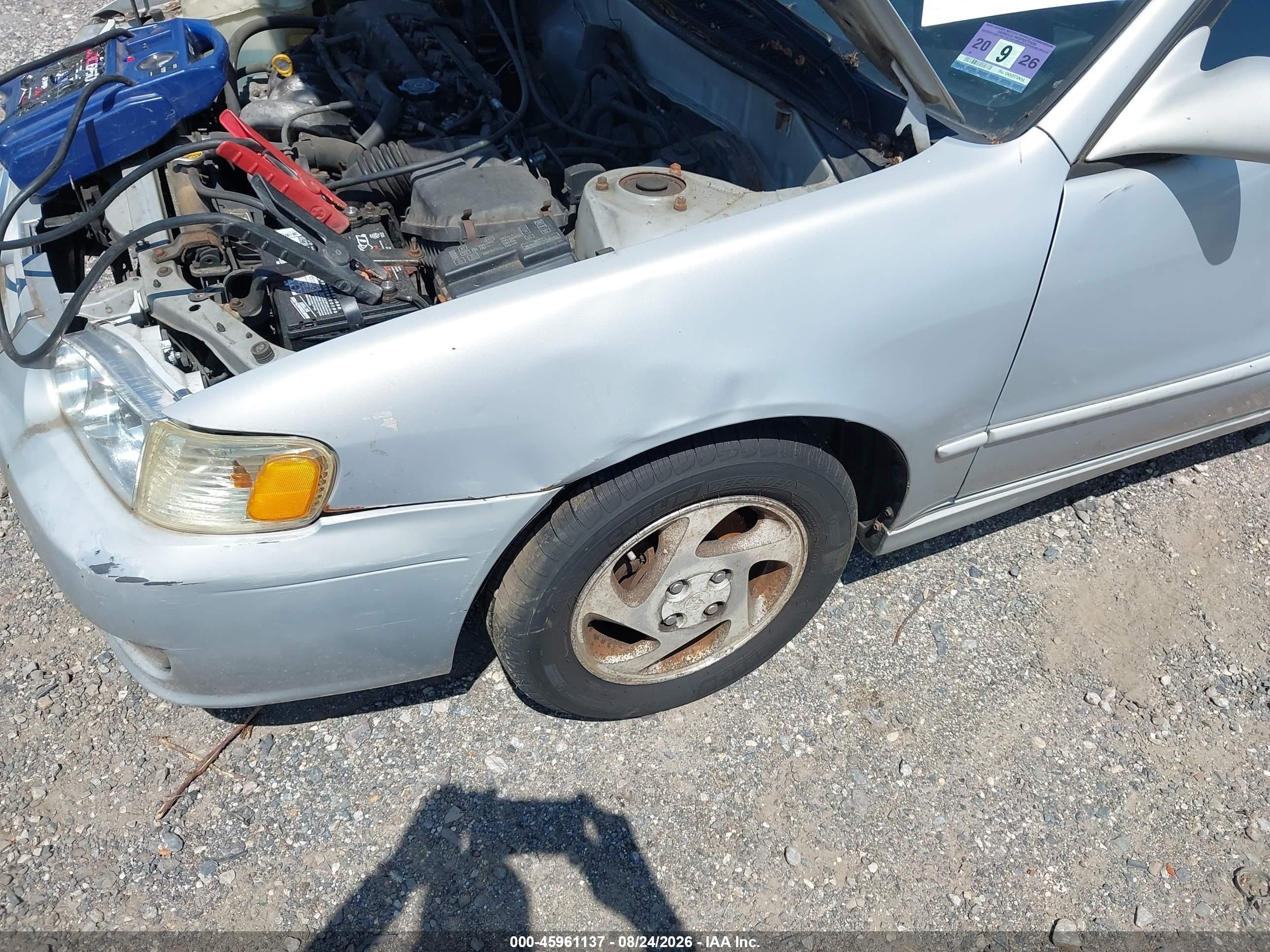 2002 Toyota Corolla S Silver vin: 2T1BR12E72C577694
