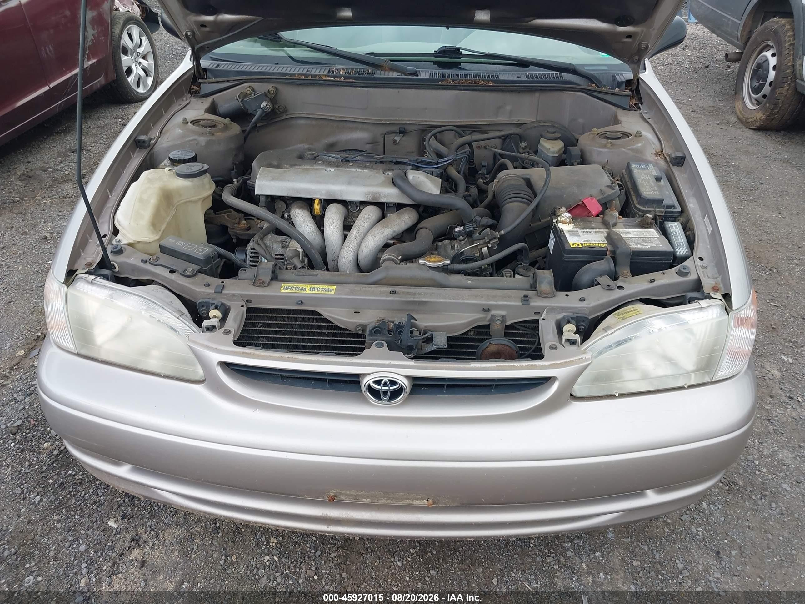1998 Toyota Corolla Ve Gold vin: 2T1BR12E7WC063298