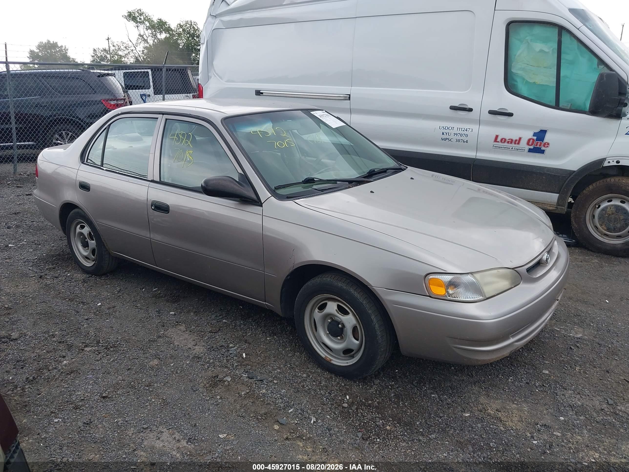 1998 Toyota Corolla Ve Gold vin: 2T1BR12E7WC063298