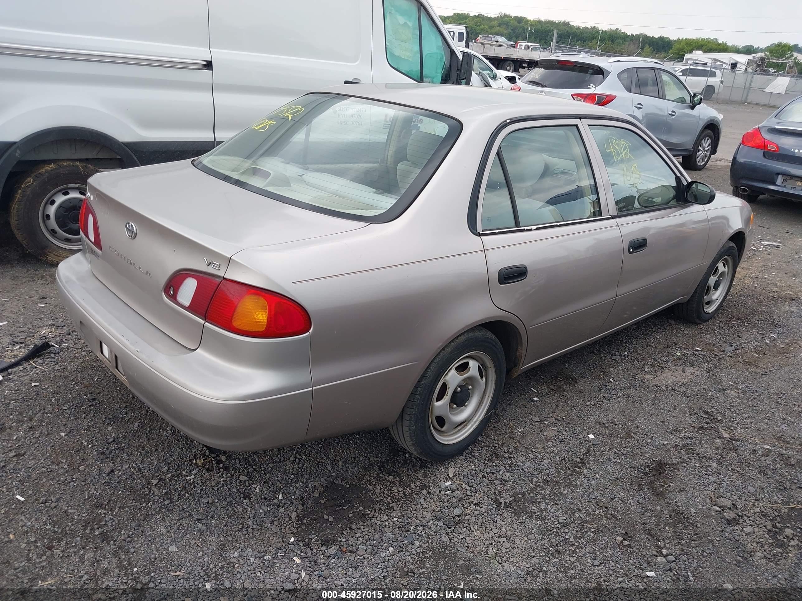 1998 Toyota Corolla Ve Gold vin: 2T1BR12E7WC063298