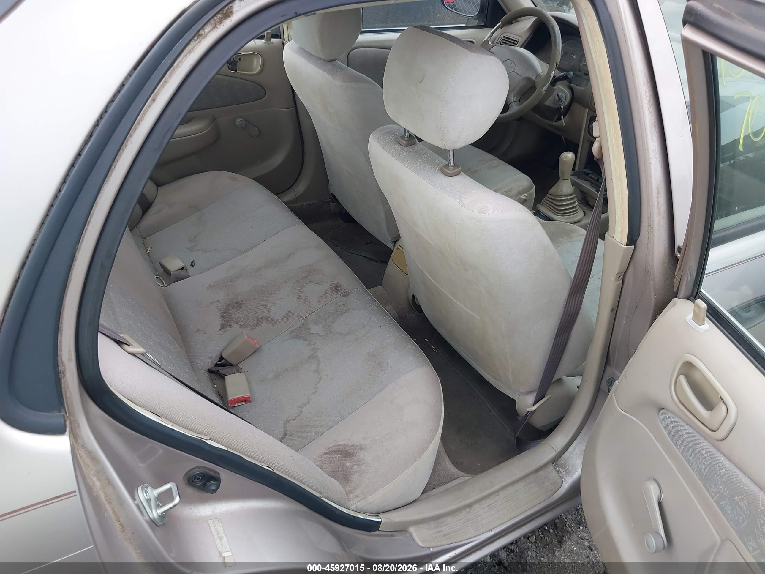 1998 Toyota Corolla Ve Gold vin: 2T1BR12E7WC063298