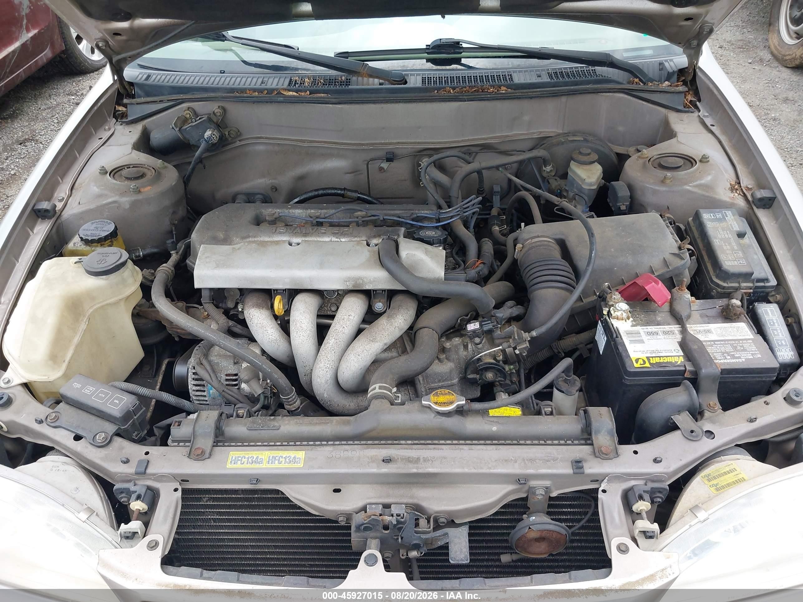 1998 Toyota Corolla Ve Gold vin: 2T1BR12E7WC063298