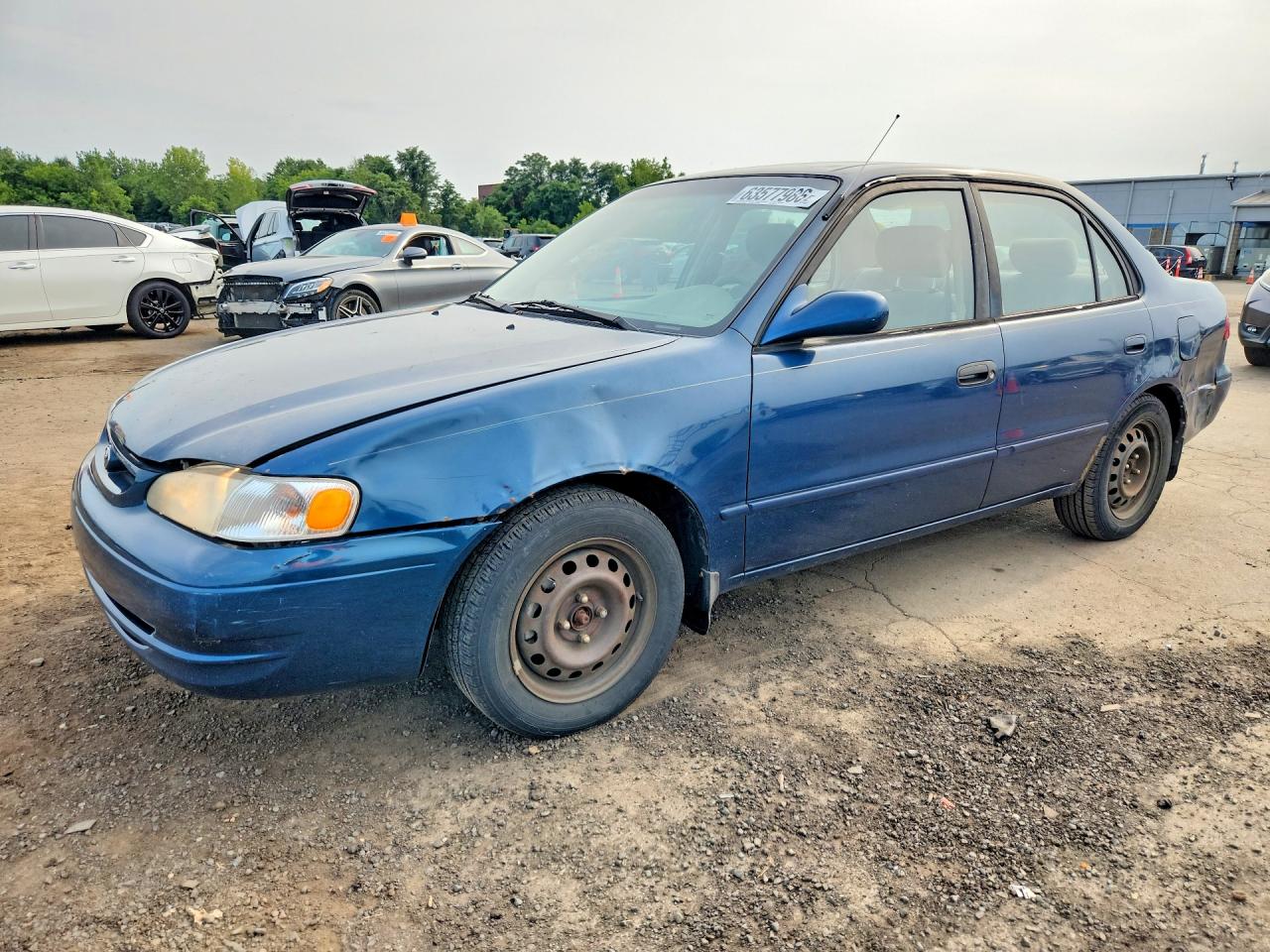 1999 Toyota Corolla Ve Blue vin: 2T1BR12E7XC136834