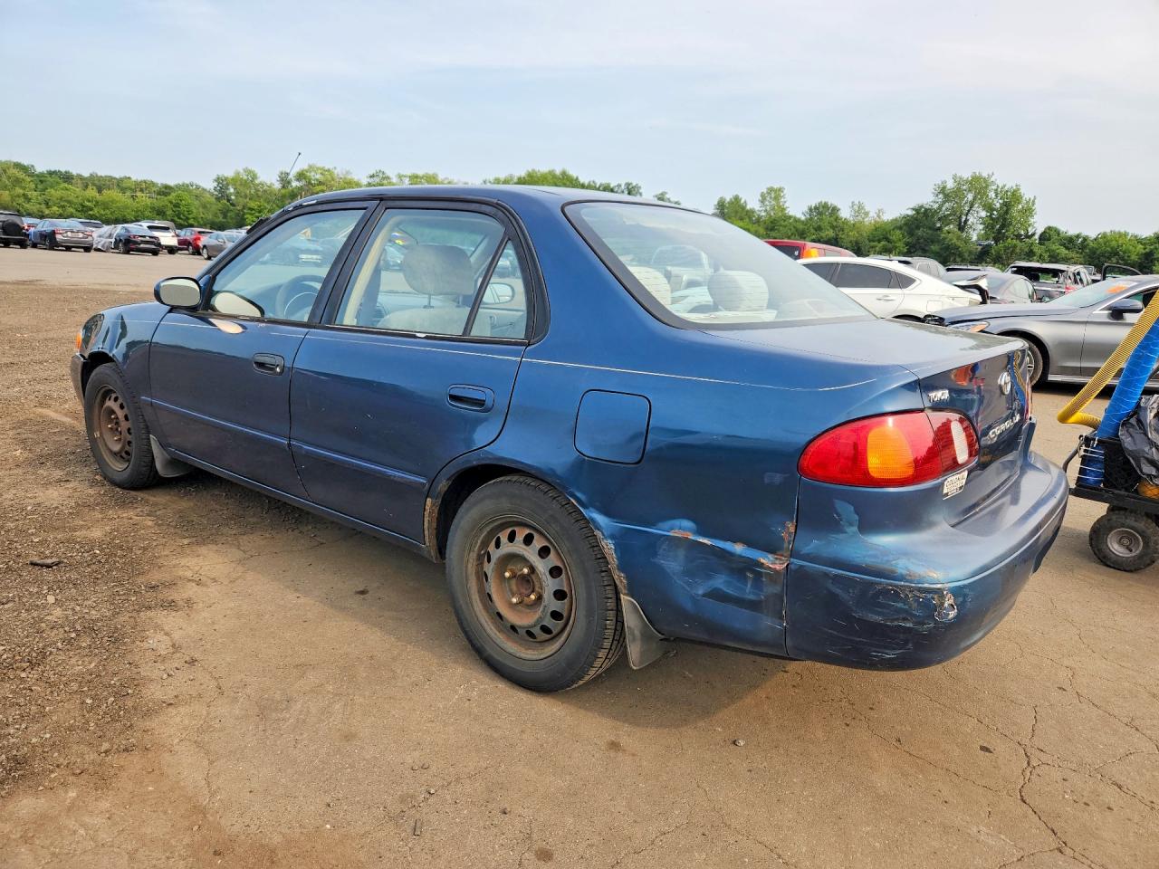 1999 Toyota Corolla Ve Синий vin: 2T1BR12E7XC136834