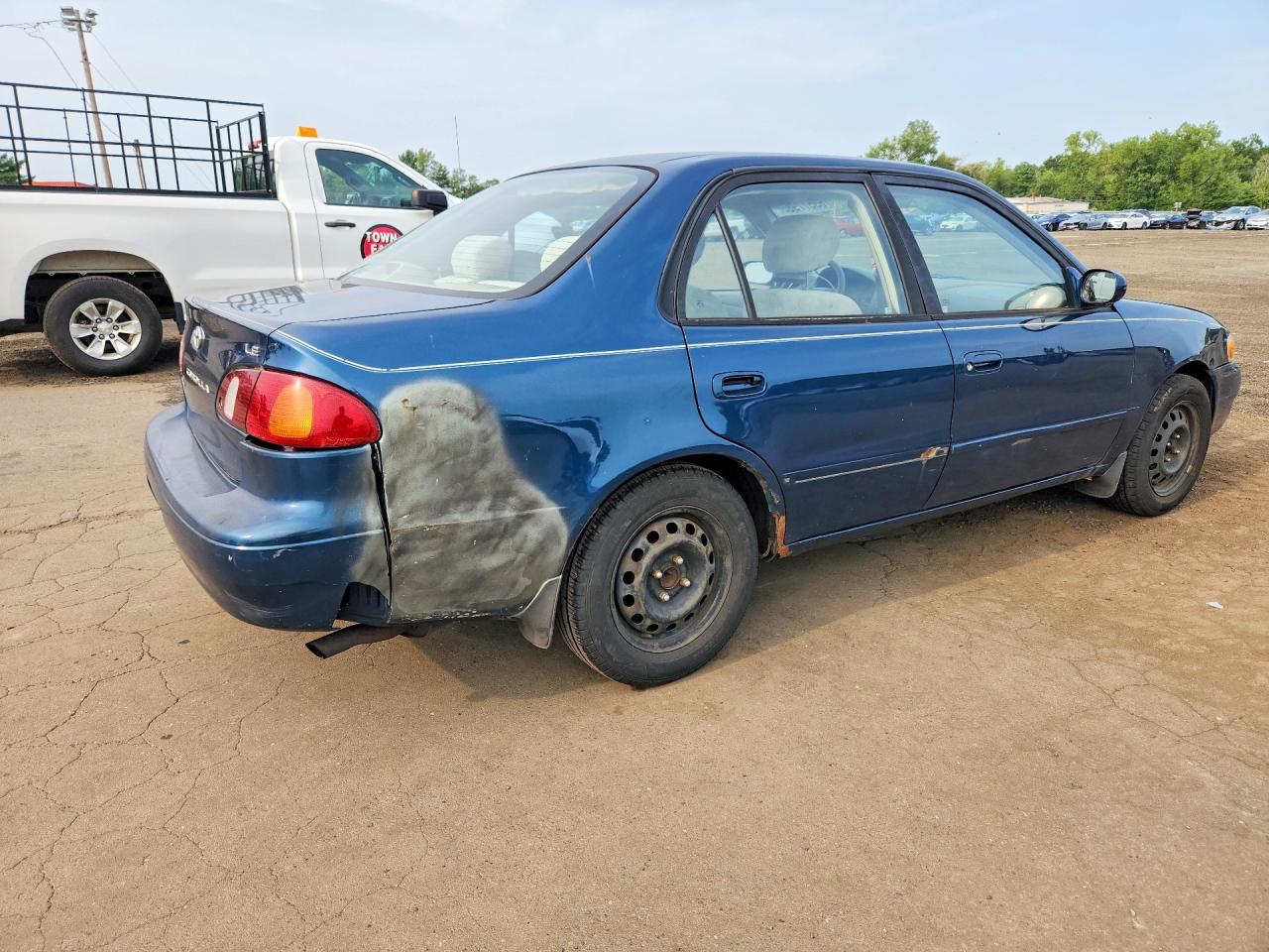 1999 Toyota Corolla Ve Синий vin: 2T1BR12E7XC136834