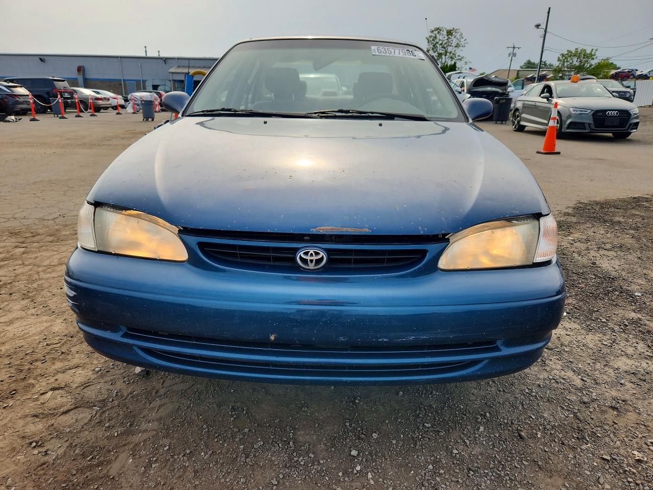 1999 Toyota Corolla Ve Синий vin: 2T1BR12E7XC136834