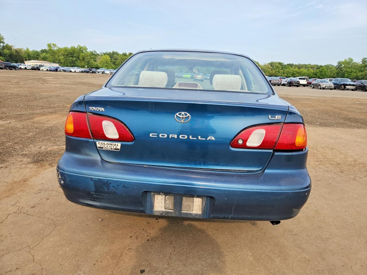 1999 Toyota Corolla Ve Синий vin: 2T1BR12E7XC136834