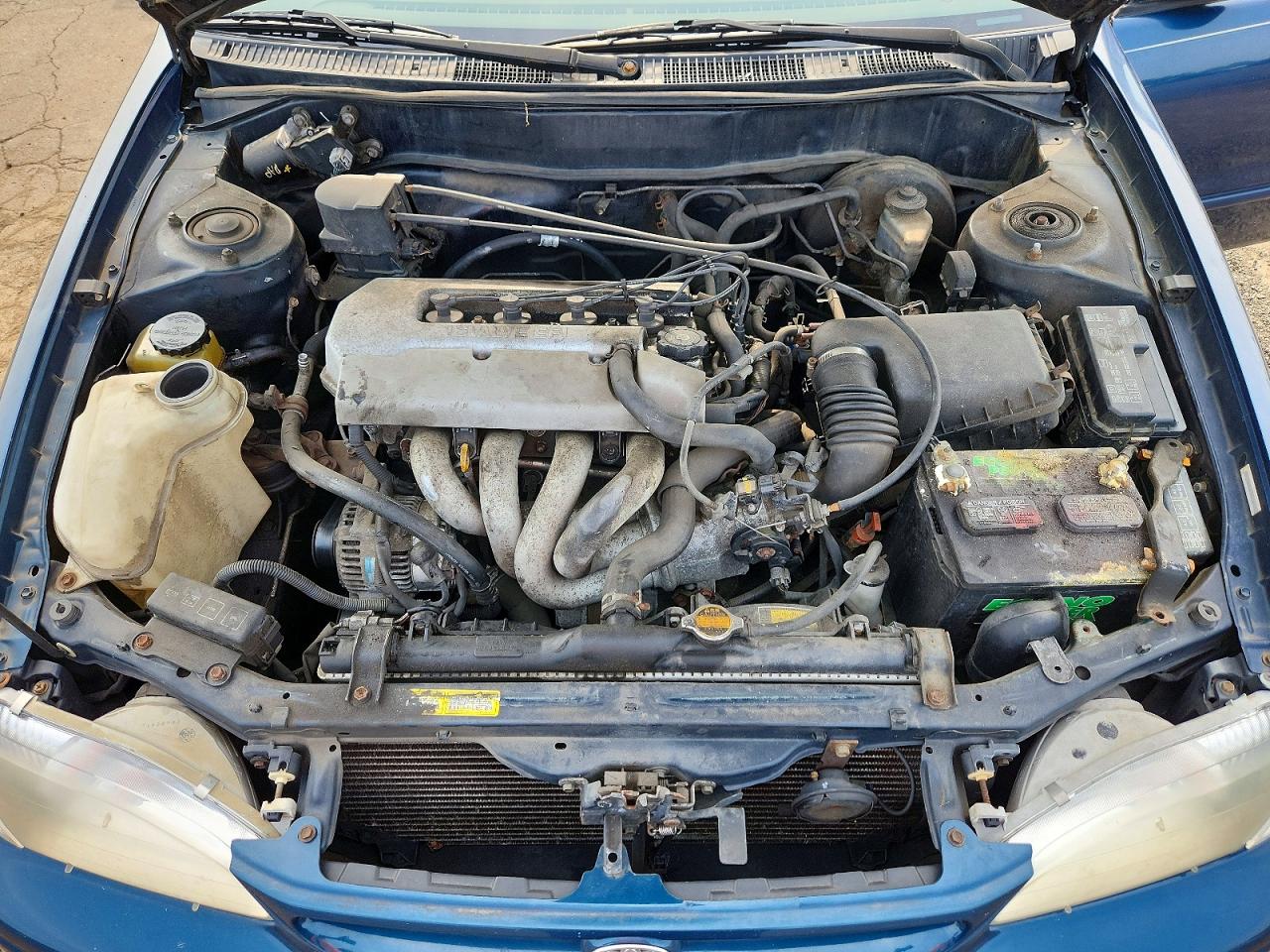 1999 Toyota Corolla Ve Синий vin: 2T1BR12E7XC136834