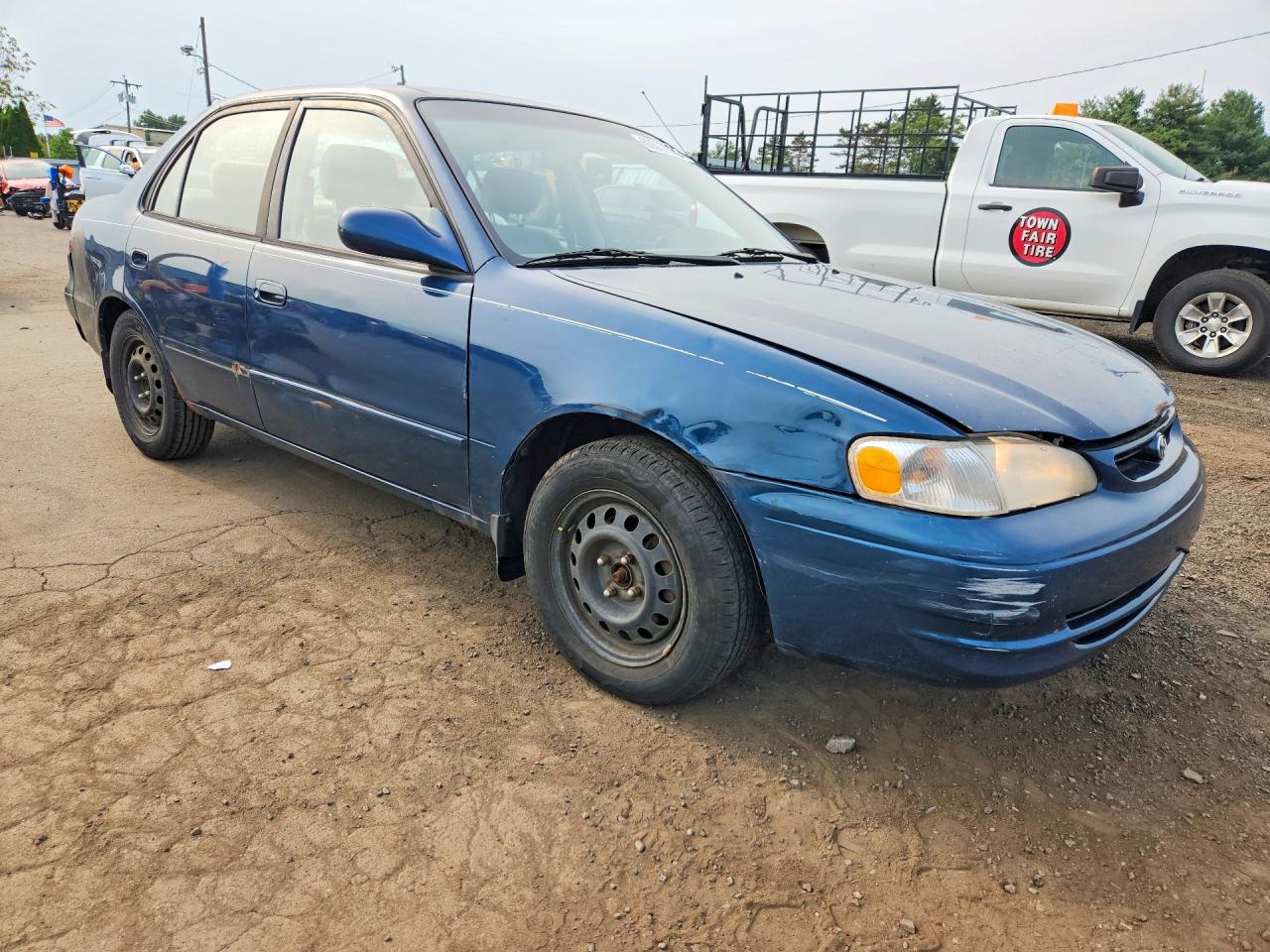 1999 Toyota Corolla Ve Синий vin: 2T1BR12E7XC136834