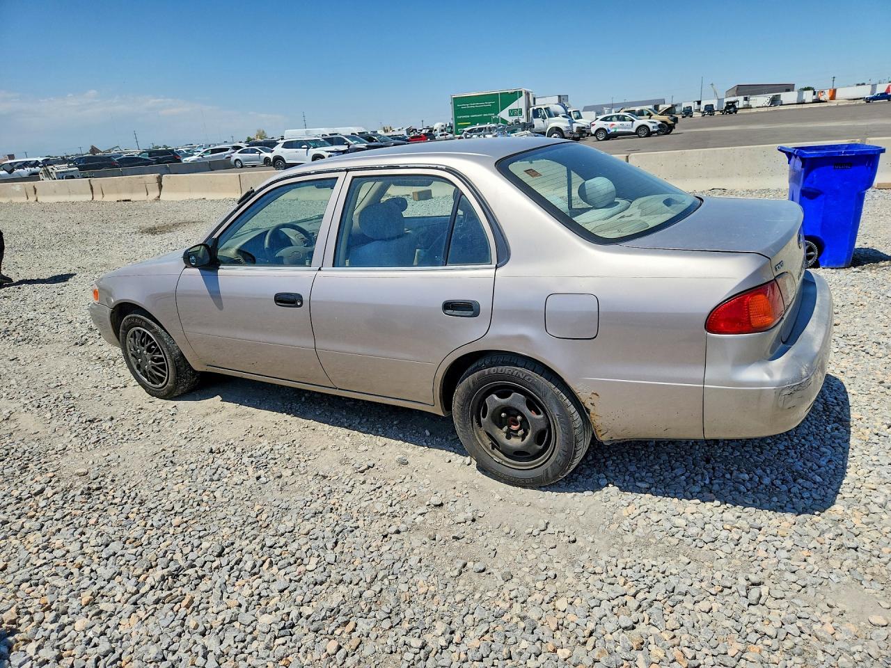 1999 Toyota Corolla Ve Silver vin: 2T1BR12E7XC161426