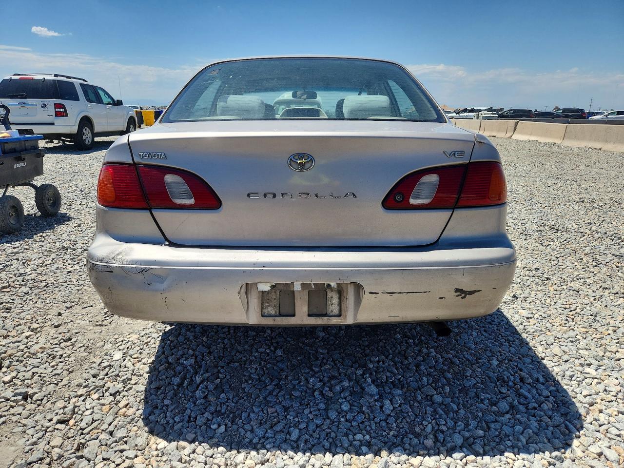 1999 Toyota Corolla Ve Silver vin: 2T1BR12E7XC161426