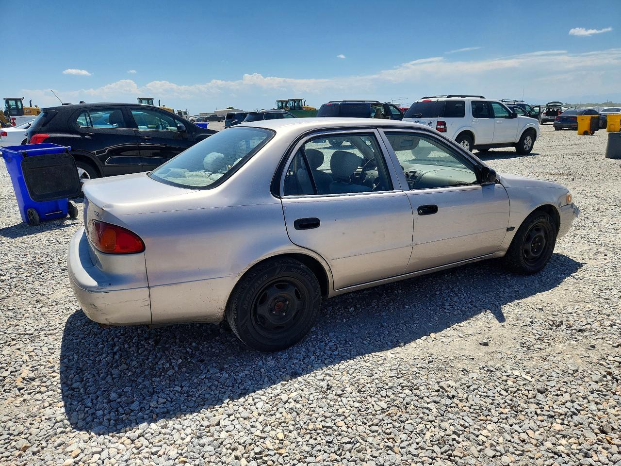 1999 Toyota Corolla Ve Silver vin: 2T1BR12E7XC161426