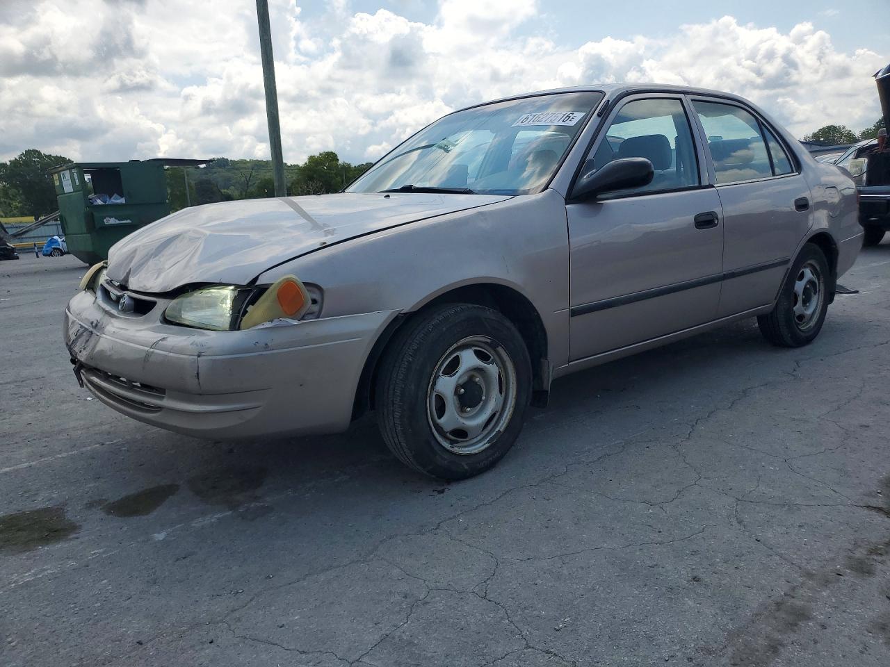 2000 Toyota Corolla Ve Gray vin: 2T1BR12E7YC294687