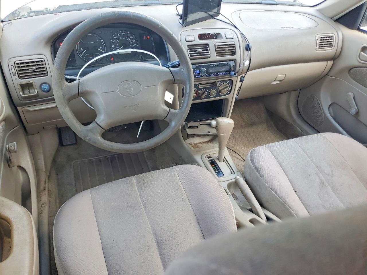 2000 Toyota Corolla Ve Gray vin: 2T1BR12E7YC294687