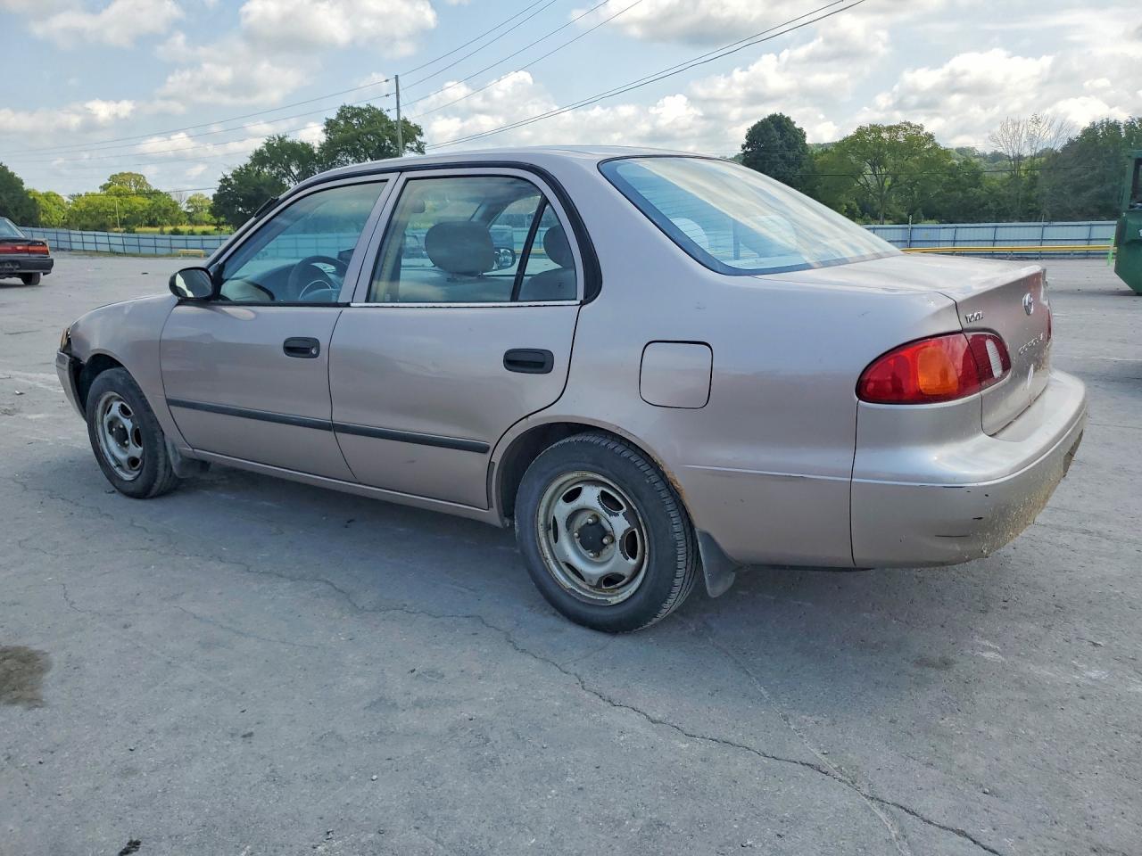2000 Toyota Corolla Ve Gray vin: 2T1BR12E7YC294687