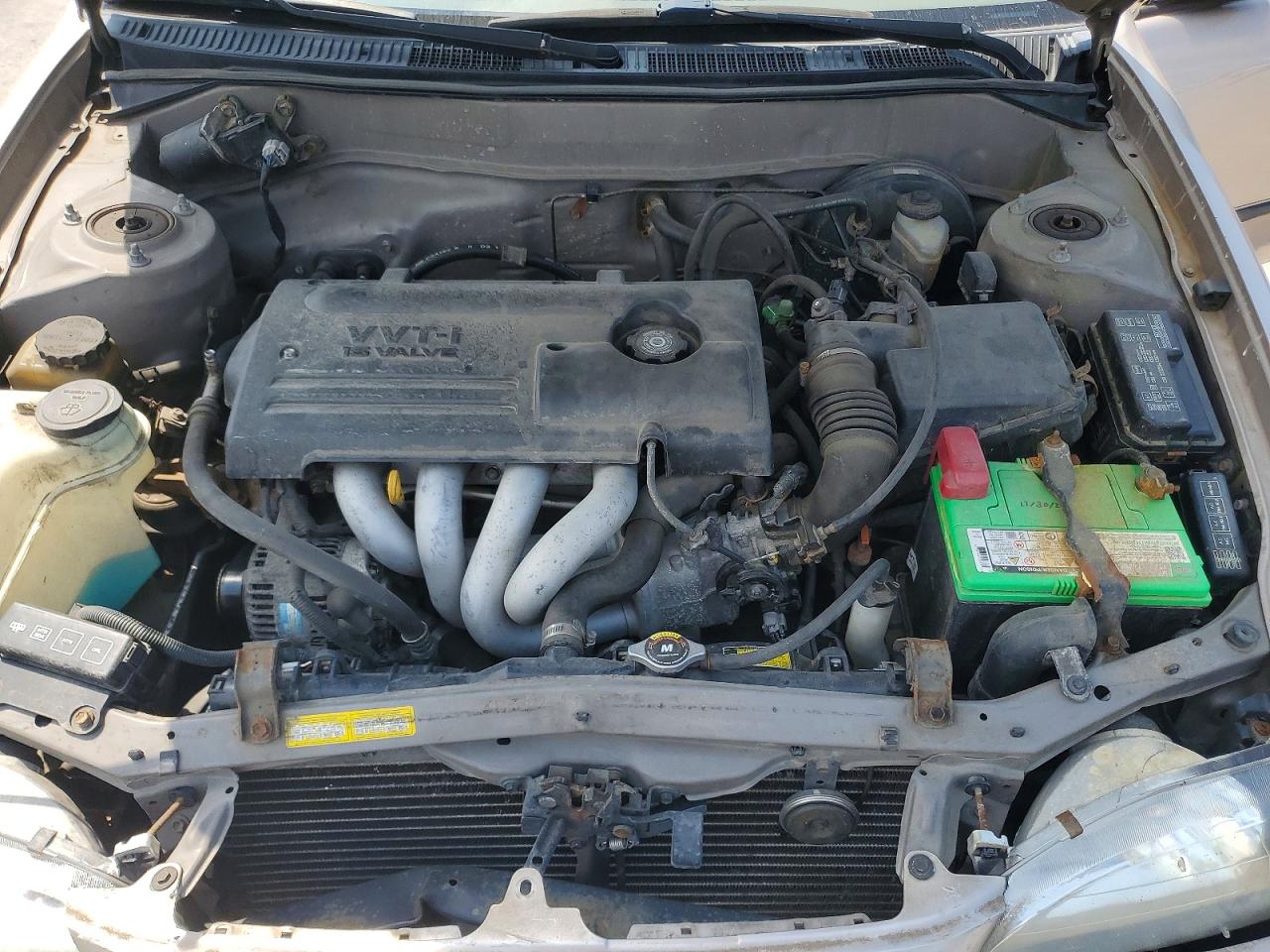 2000 Toyota Corolla Ve Gray vin: 2T1BR12E7YC294687