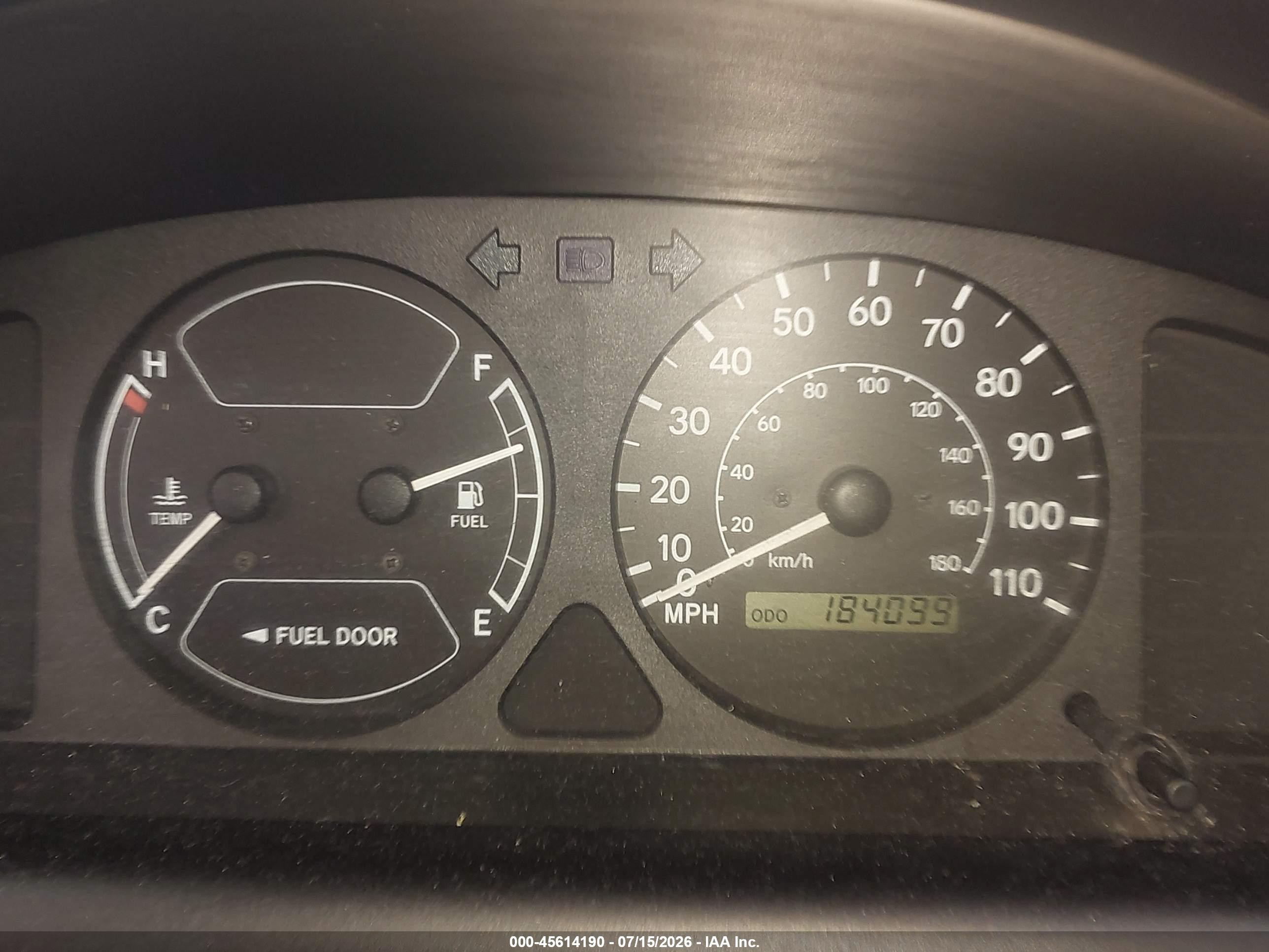 2000 Toyota Corolla Ce Tan vin: 2T1BR12E7YC339093