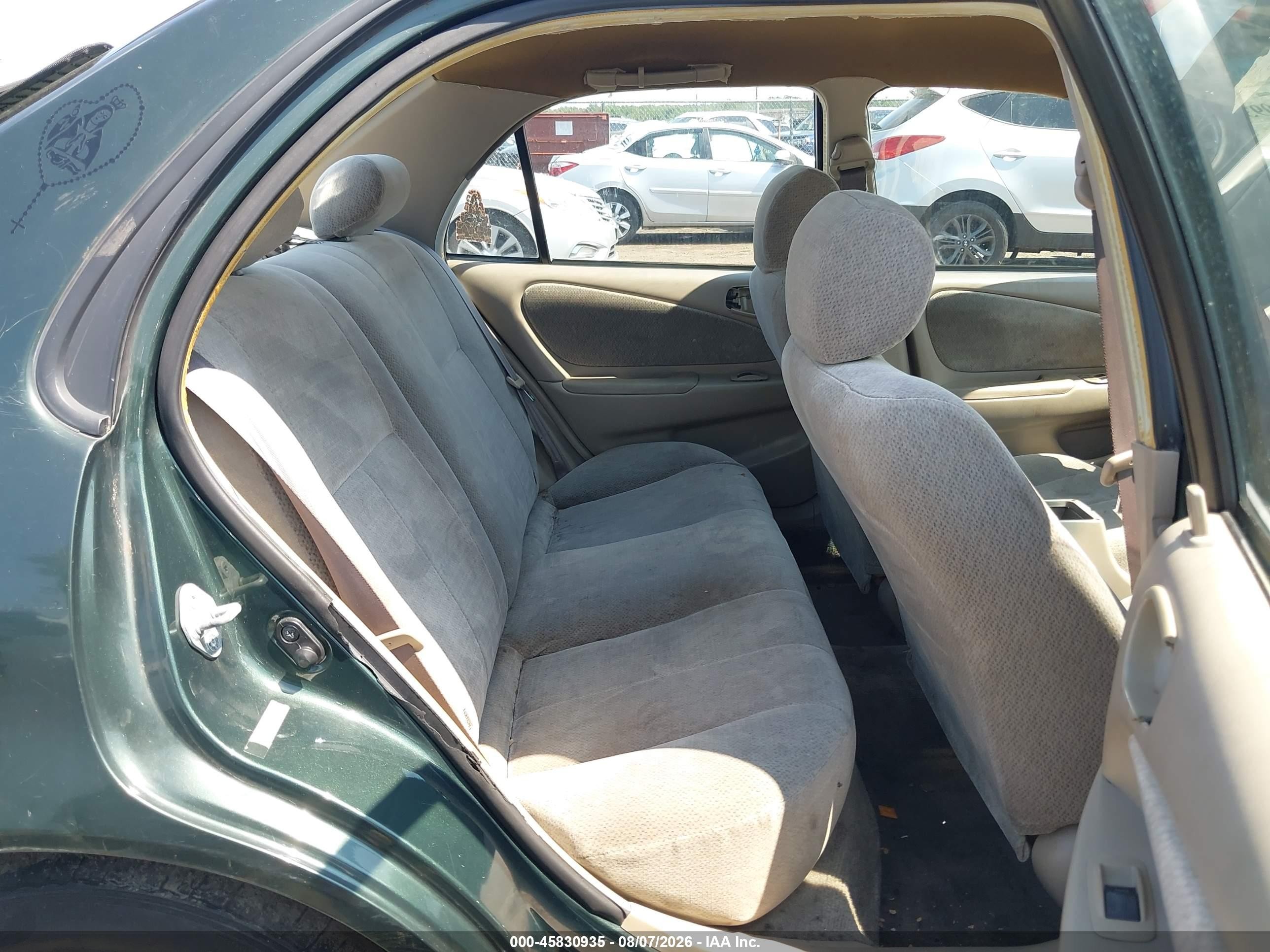 2001 Toyota Corolla Le Green vin: 2T1BR12E81C389099