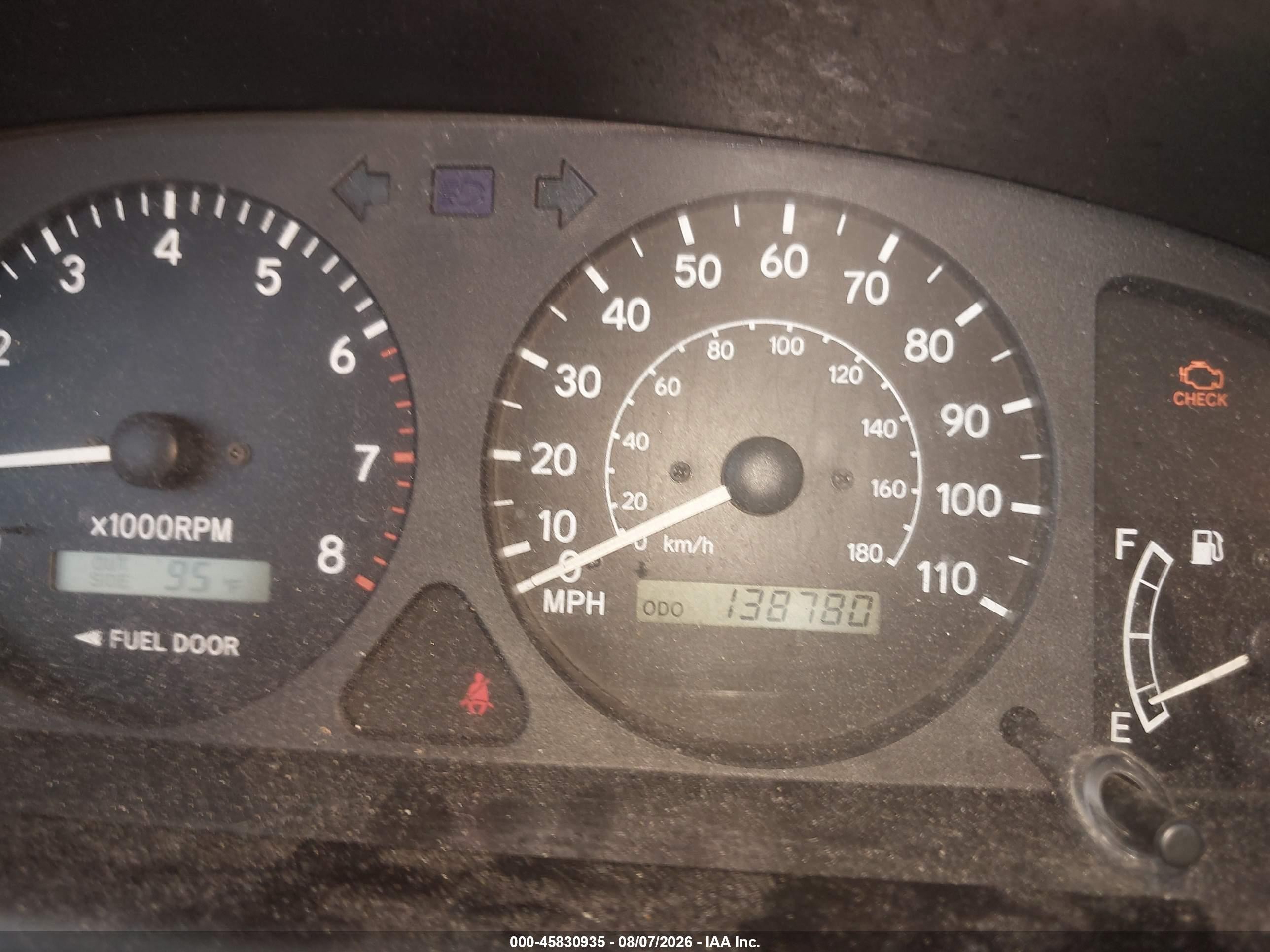 2001 Toyota Corolla Le Green vin: 2T1BR12E81C389099