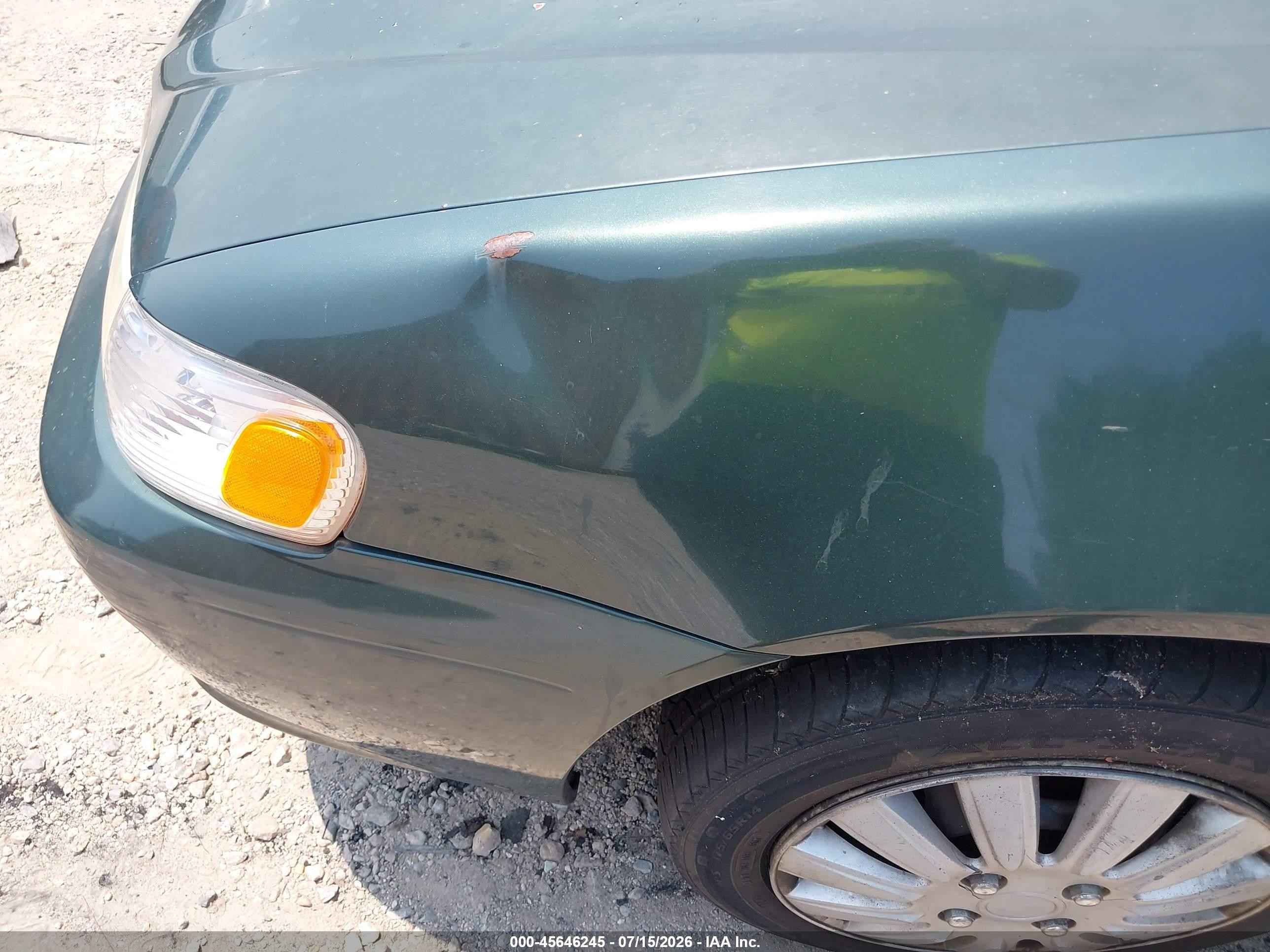 2001 Toyota Corolla Ce Green vin: 2T1BR12E81C407729