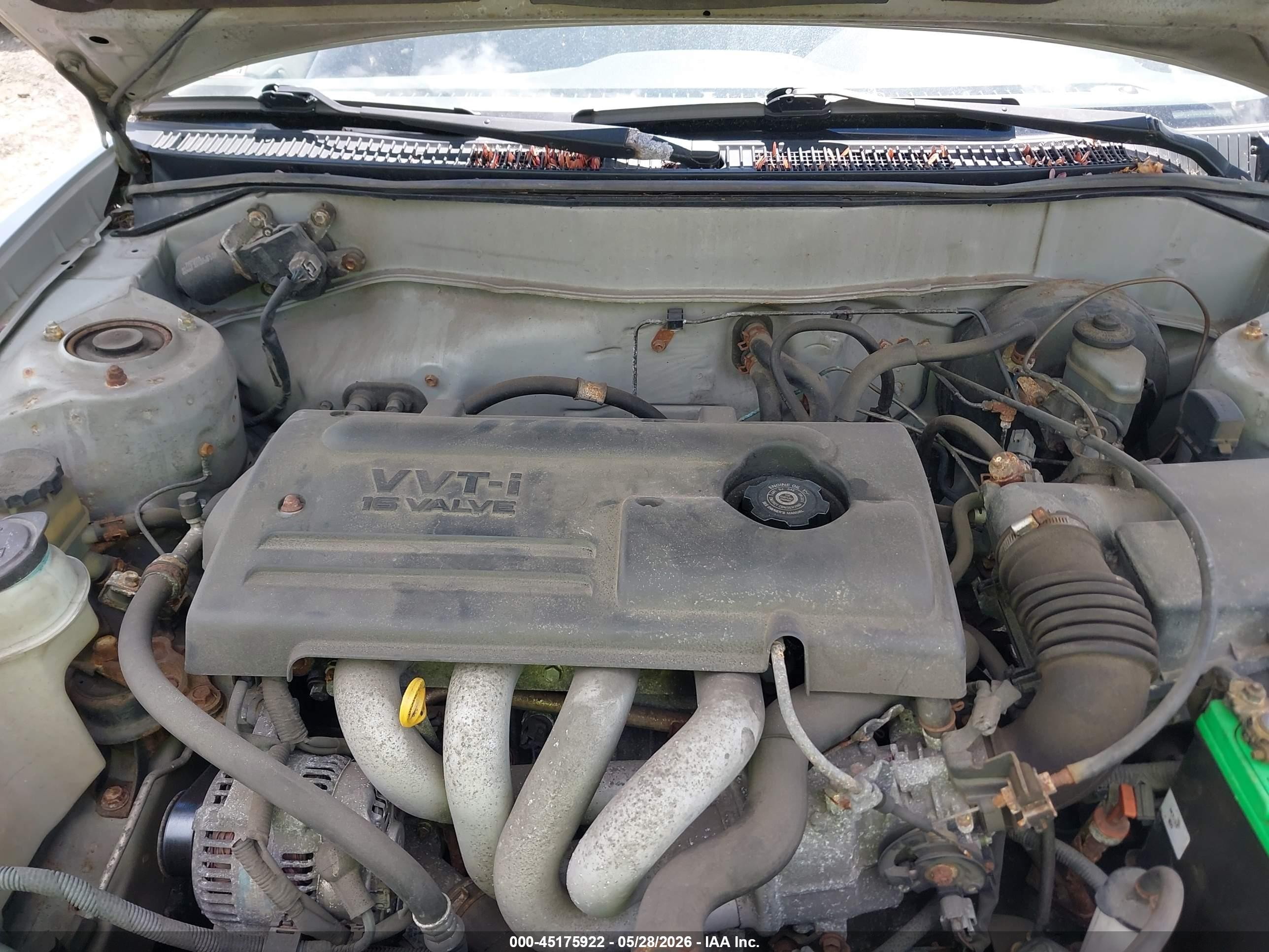 2000 Toyota Corolla Ve Gray vin: 2T1BR12E8YC279485