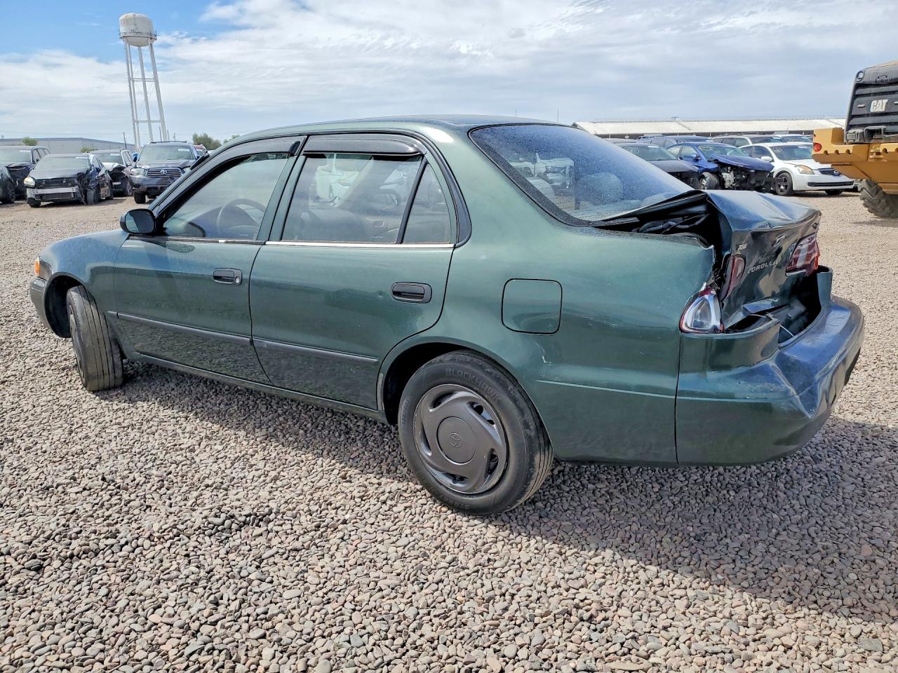 2000 Toyota Corolla Ve Green vin: 2T1BR12E8YC286940