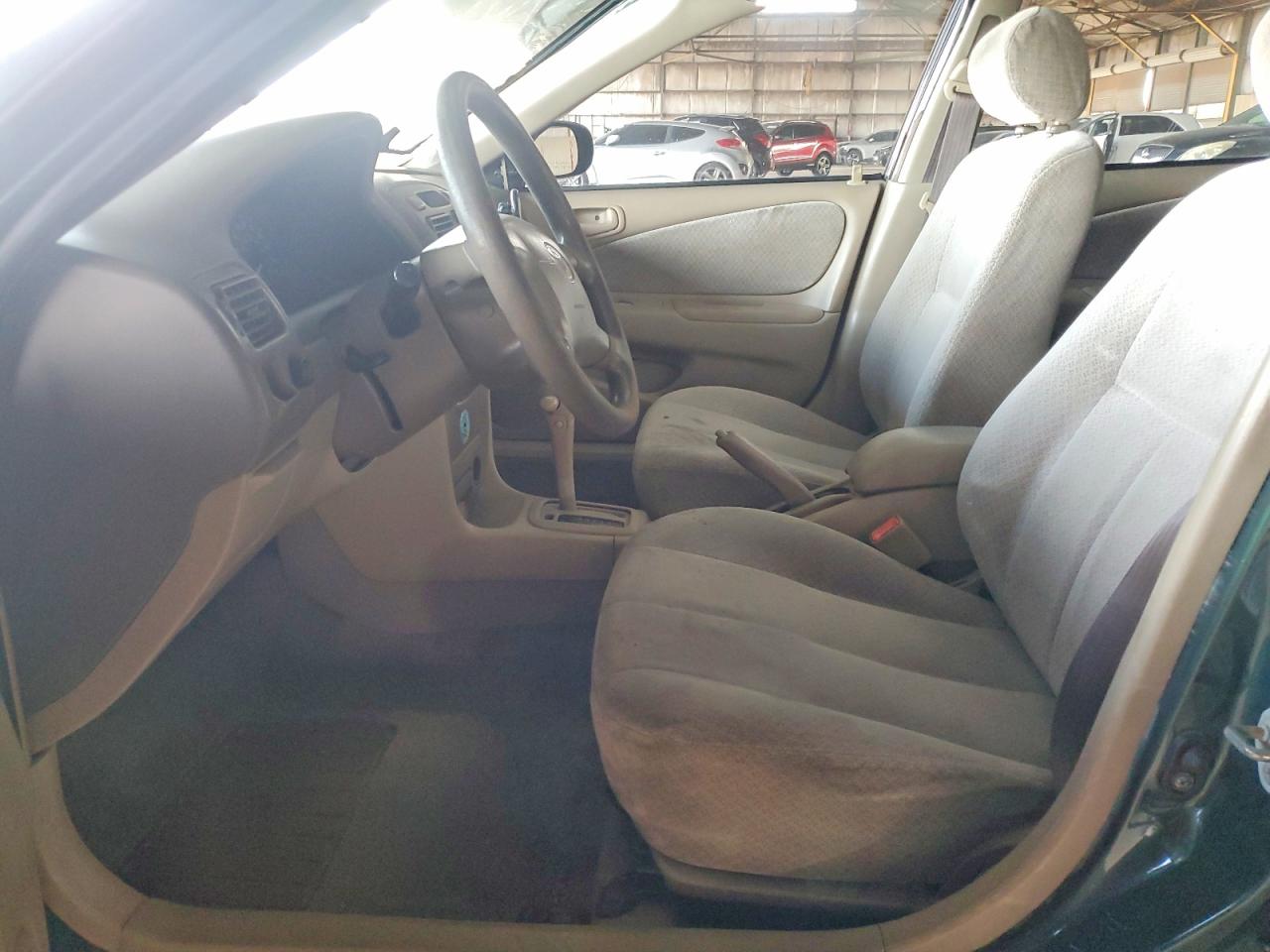 2000 Toyota Corolla Ve Green vin: 2T1BR12E8YC286940