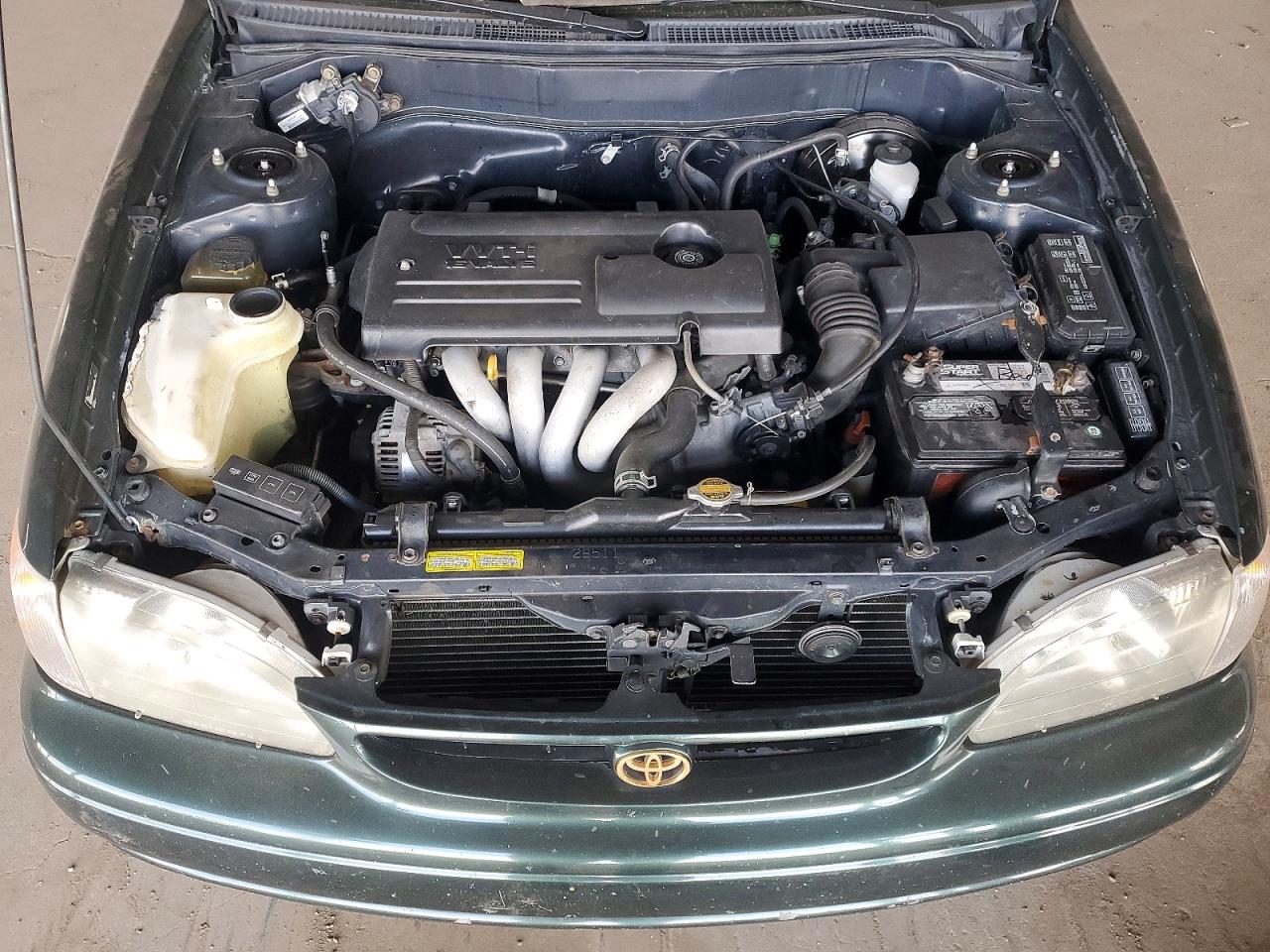 2000 Toyota Corolla Ve Green vin: 2T1BR12E8YC286940