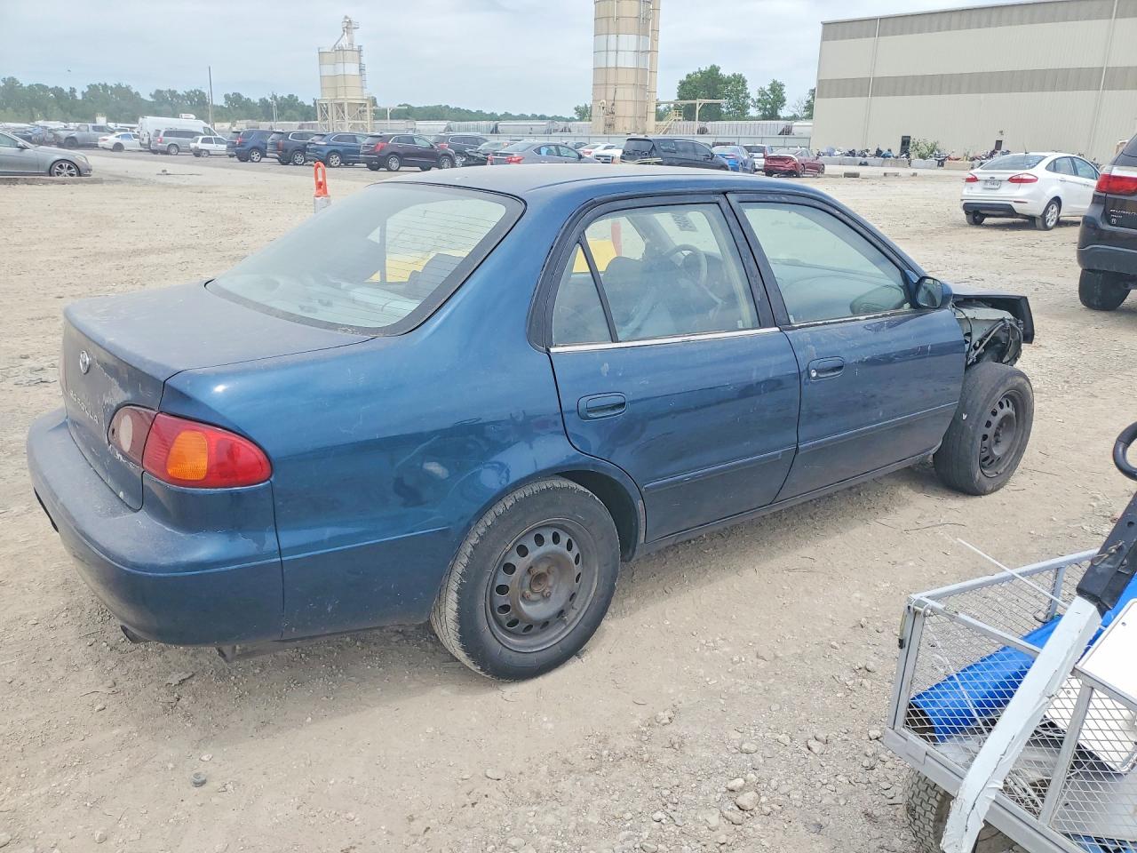 2001 Toyota Corolla Le Синий vin: 2T1BR12E91C399141