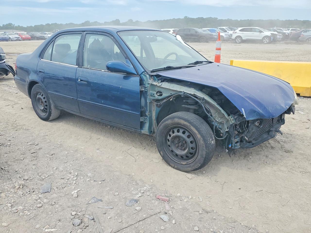 2001 Toyota Corolla Le Синий vin: 2T1BR12E91C399141