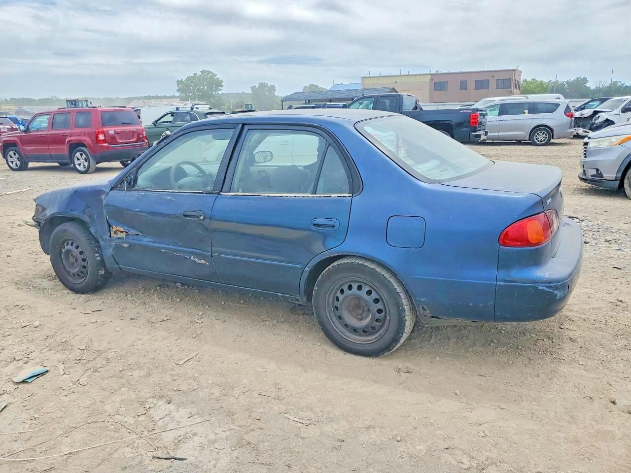 2001 Toyota Corolla Le Синий vin: 2T1BR12E91C399141