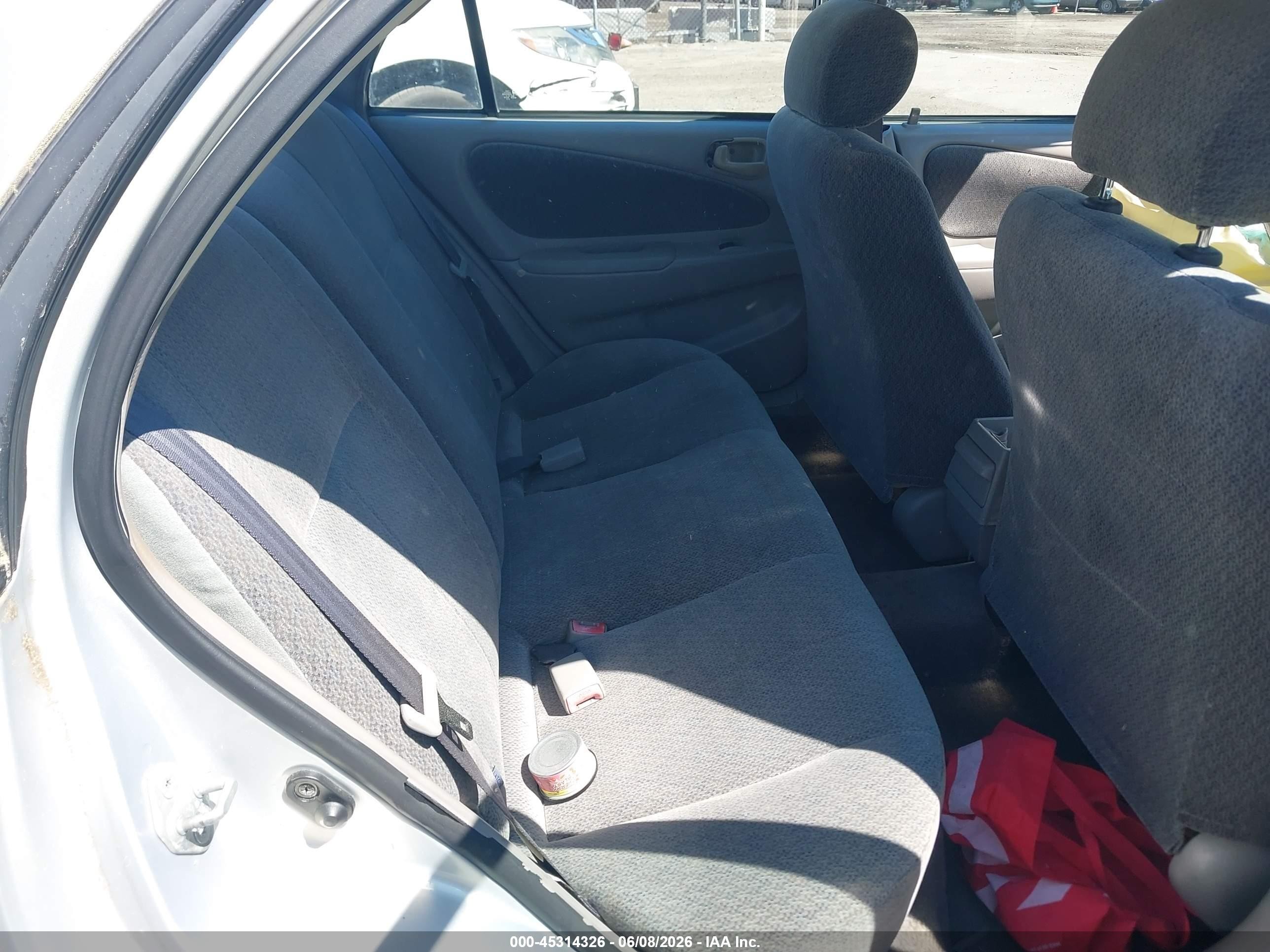 2001 Toyota Corolla Le Gray vin: 2T1BR12E91C466143