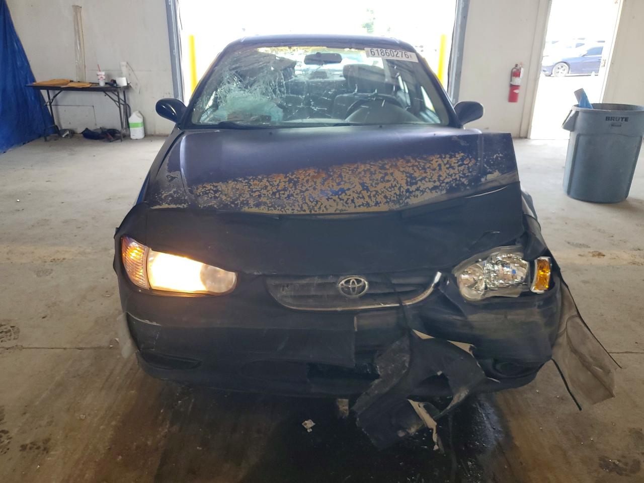 2002 Toyota Corolla Le Blue vin: 2T1BR12E92C545782