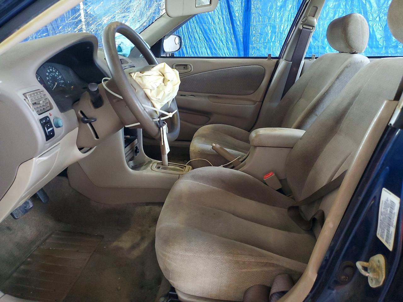 2002 Toyota Corolla Le Blue vin: 2T1BR12E92C545782