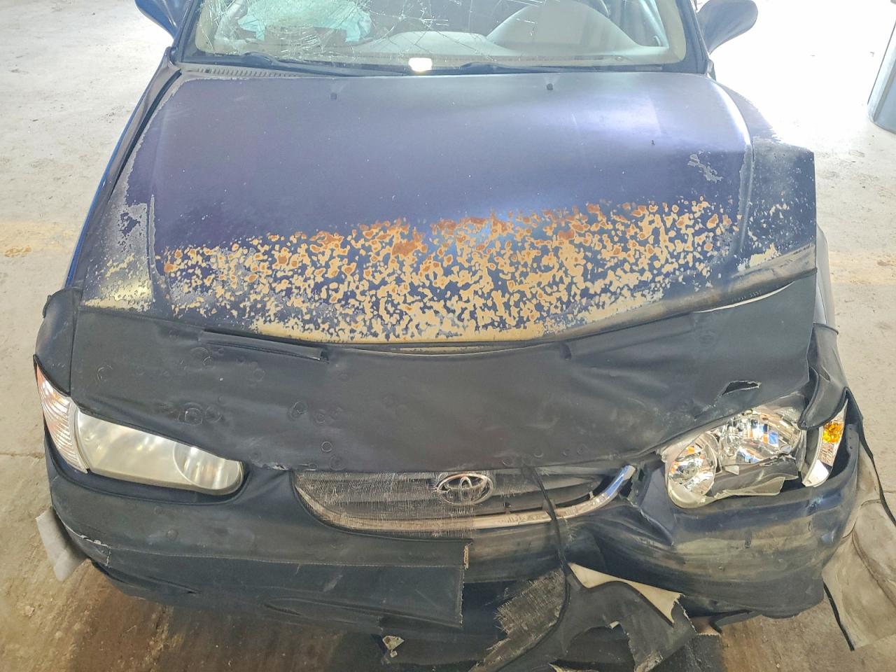 2002 Toyota Corolla Le Blue vin: 2T1BR12E92C545782