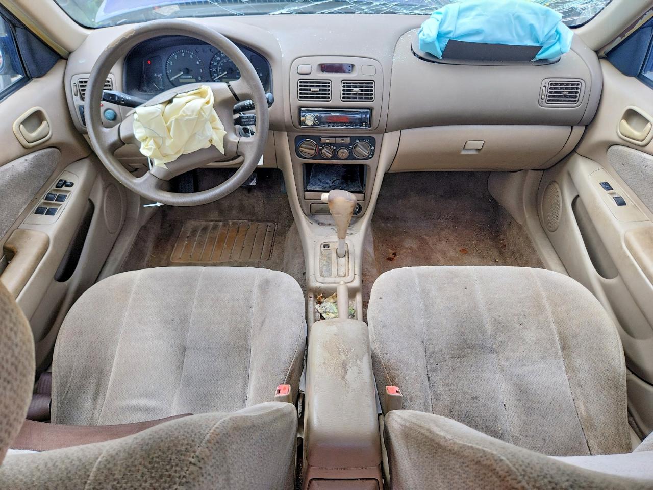 2002 Toyota Corolla Le Blue vin: 2T1BR12E92C545782