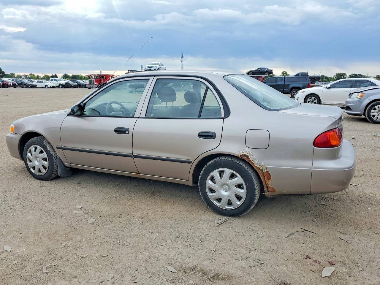 2002 Toyota Corolla Ce Tan vin: 2T1BR12E92C881643