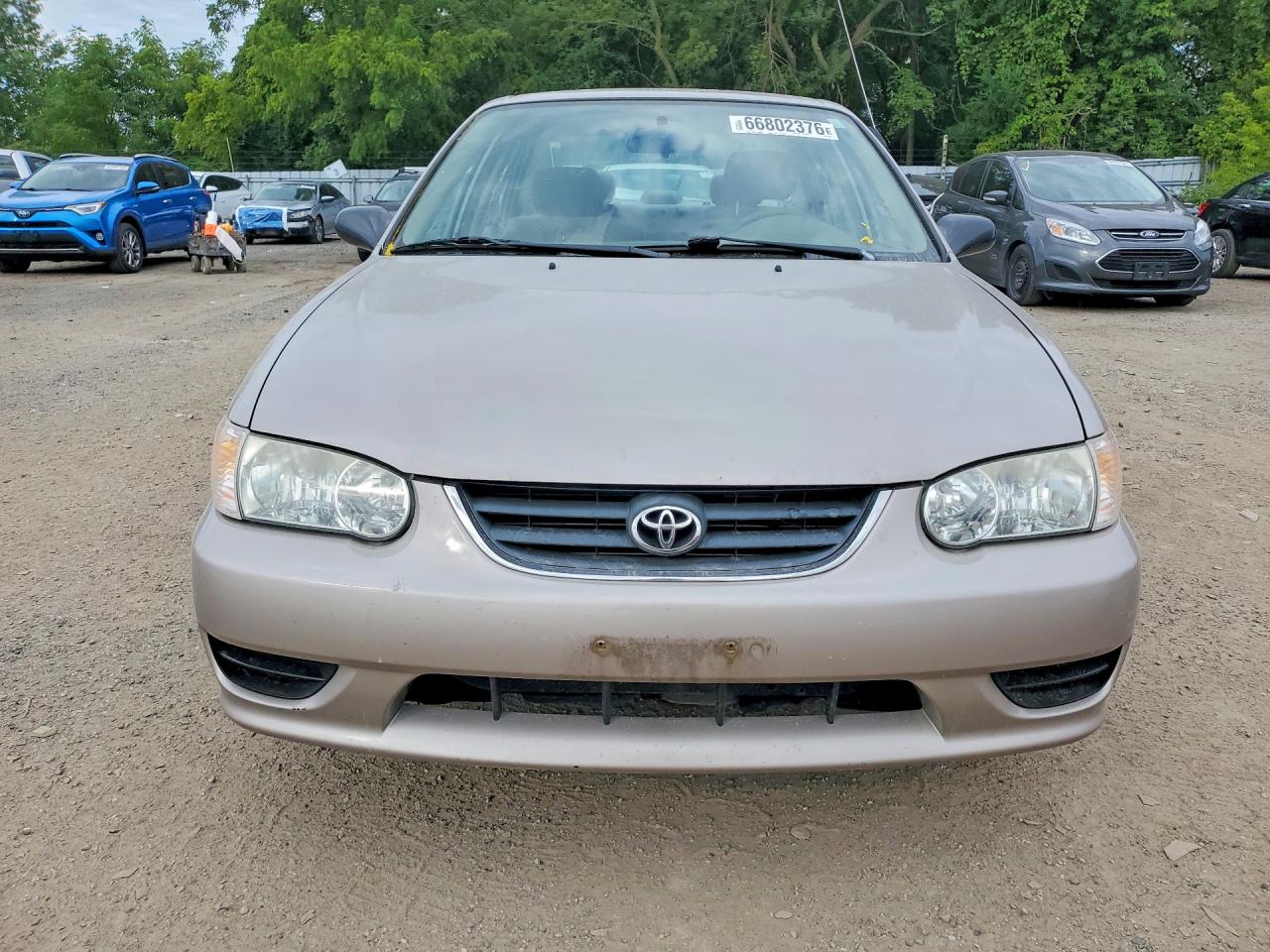 2002 Toyota Corolla Ce Tan vin: 2T1BR12E92C881643
