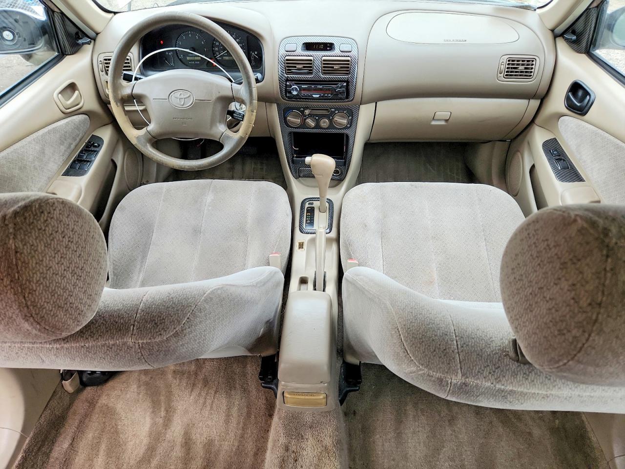 1998 Toyota Corolla Ve Beige vin: 2T1BR12E9WC091295