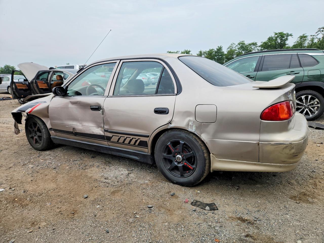 1998 Toyota Corolla Ve Beige vin: 2T1BR12E9WC091295