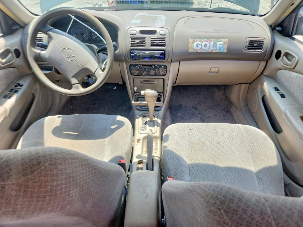 1999 Toyota Corolla Ve Черный vin: 2T1BR12E9XC245392