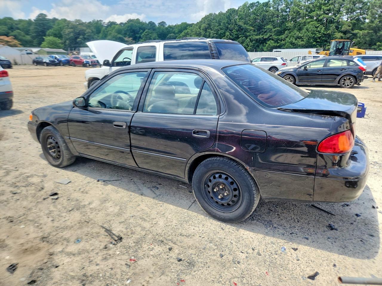 1999 Toyota Corolla Ve Черный vin: 2T1BR12E9XC245392